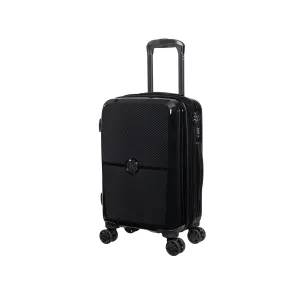 Optical 22" Hardside Carry-On 8 Wheel Expandable Spinner (Black)