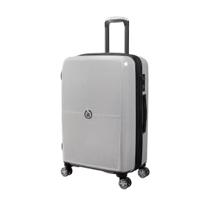 Optical 28" Hardside Checked 8 Wheel Expandable Spinner (Light Ash)