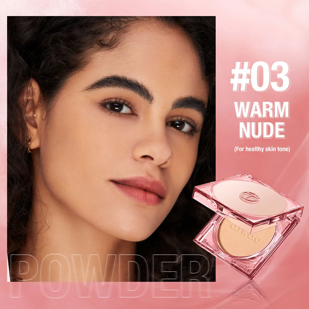O.TWO.O Smooth Mist Mirror Locking Powder 03 Warm Nude 12g