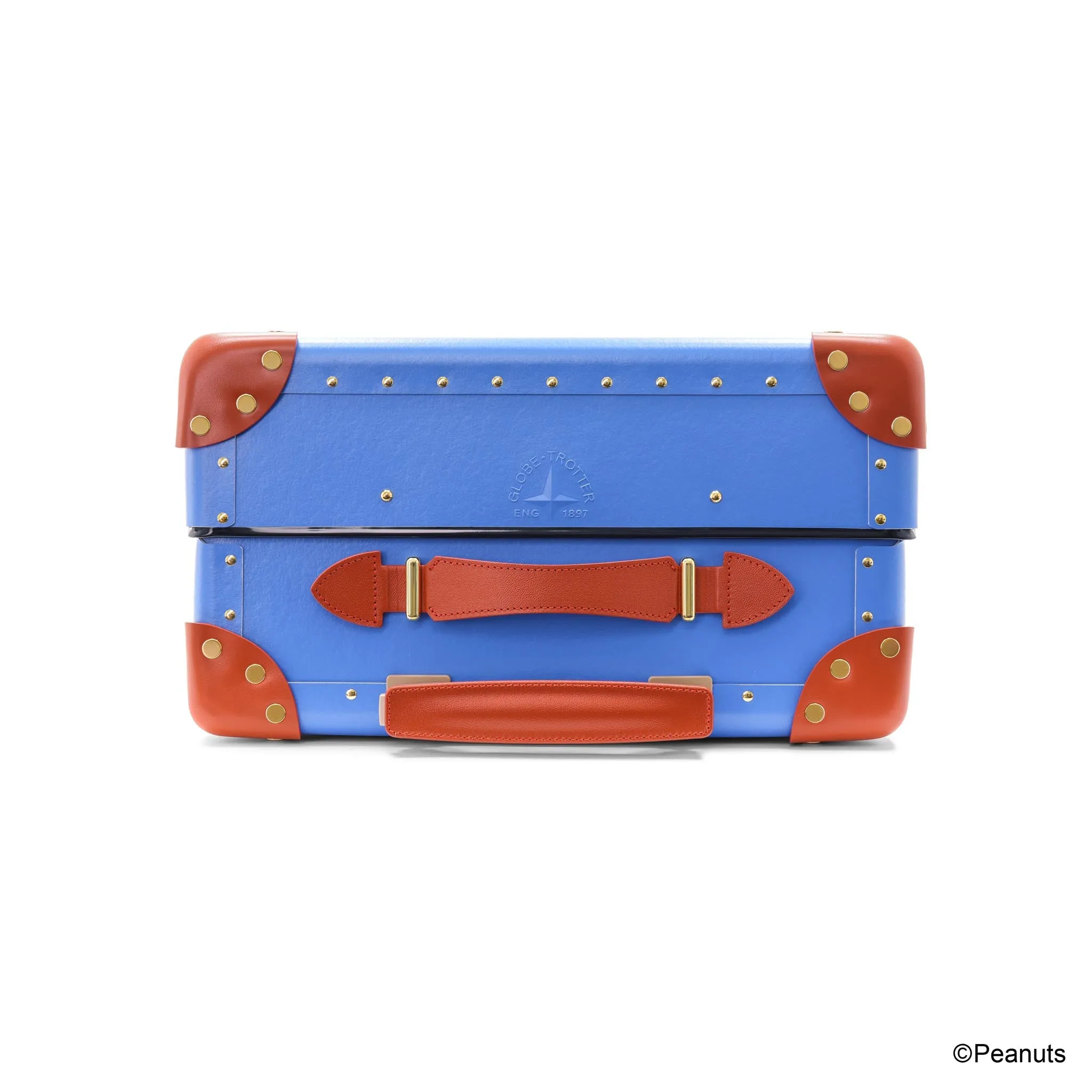 PEANUTS · Carry-On - 4 Wheels | Royal Blue/Orange/Gold