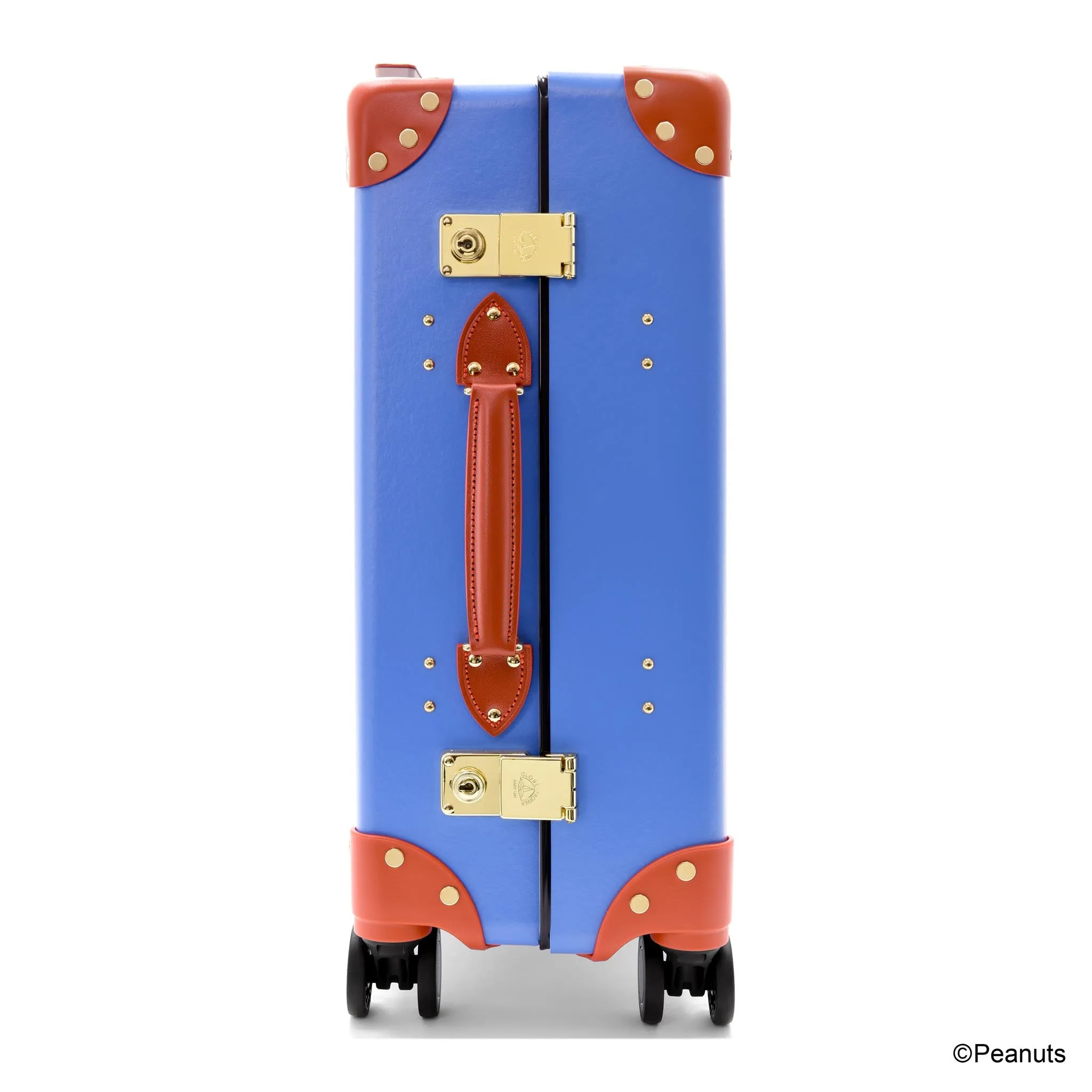 PEANUTS · Carry-On - 4 Wheels | Royal Blue/Orange/Gold
