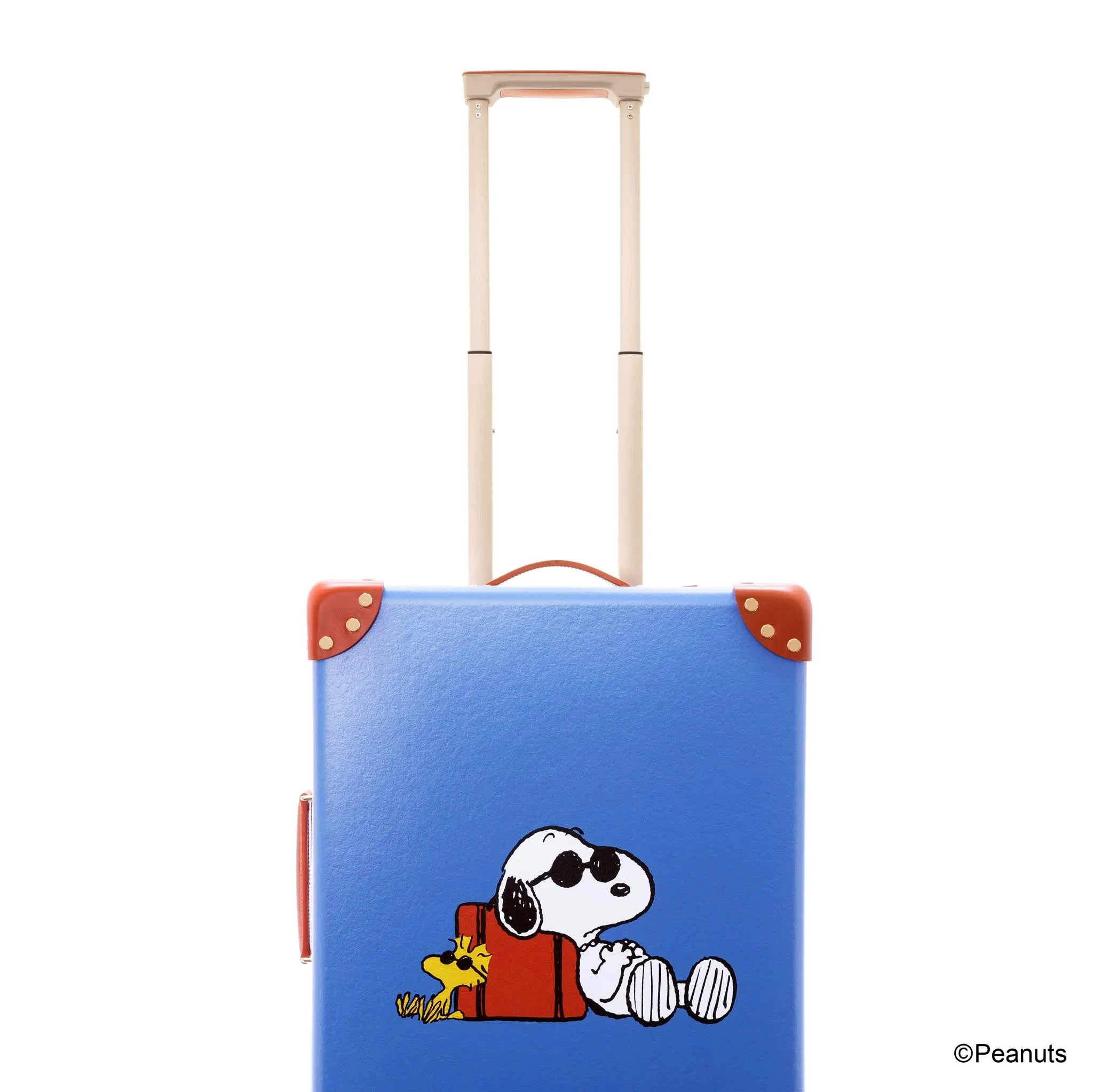PEANUTS · Carry-On - 4 Wheels | Royal Blue/Orange/Gold