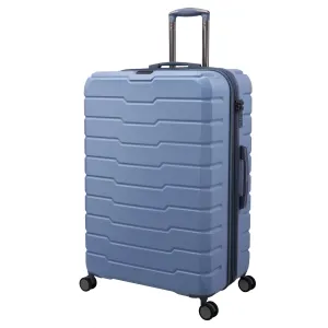 Prosperous 32" Hardside Checked 8 Wheel Expandable Spinner (Faded Denim)