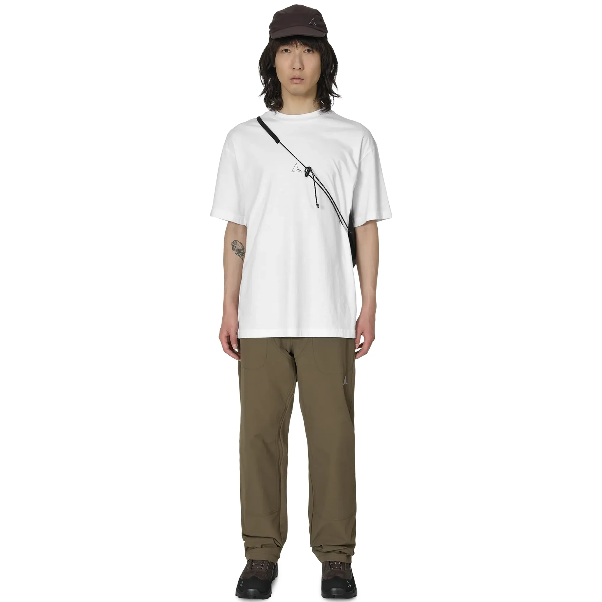ROA Logo T Shirt White RBMW0254JY22