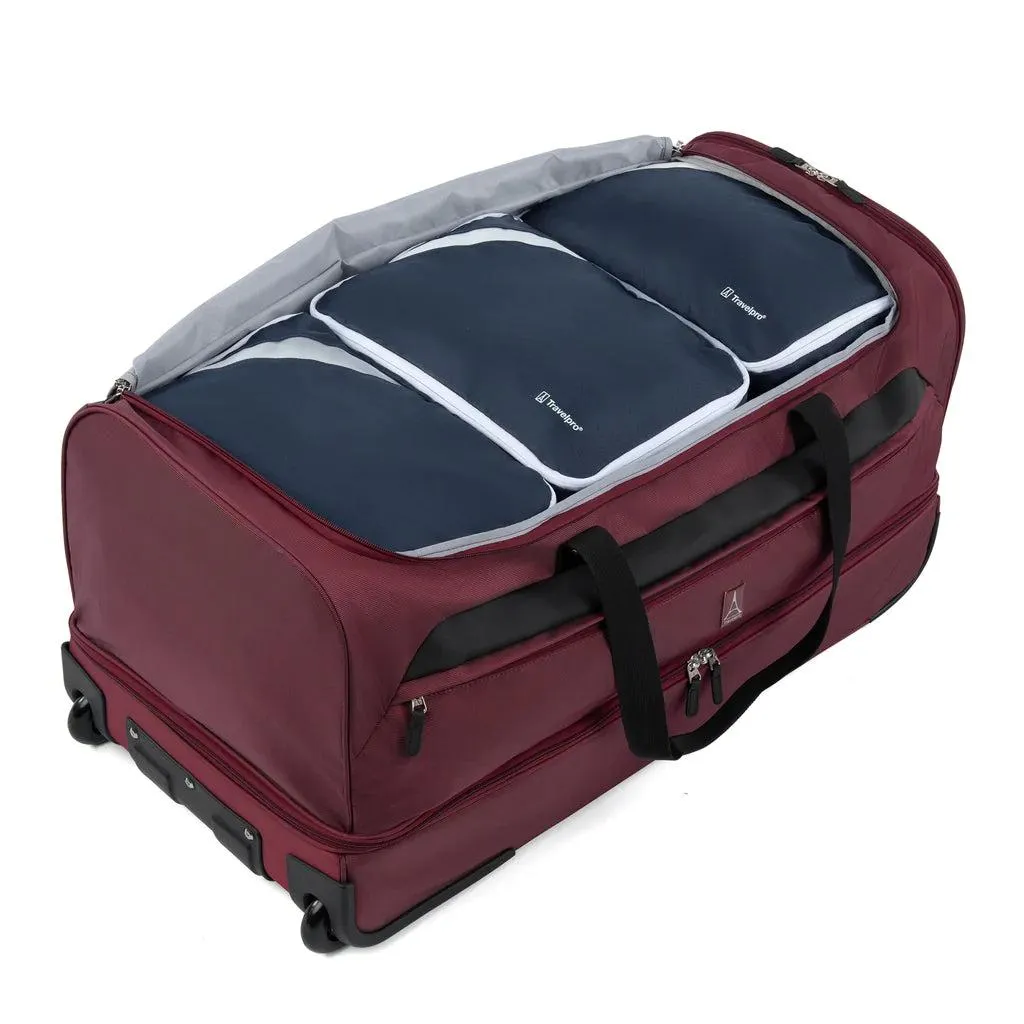 Roadtrip 30" Drop-Bottom Rolling Duffel with Packing Cubes