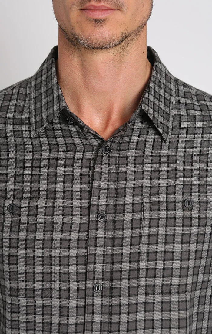 Rye Lightweight Flannel Utility Workshirt