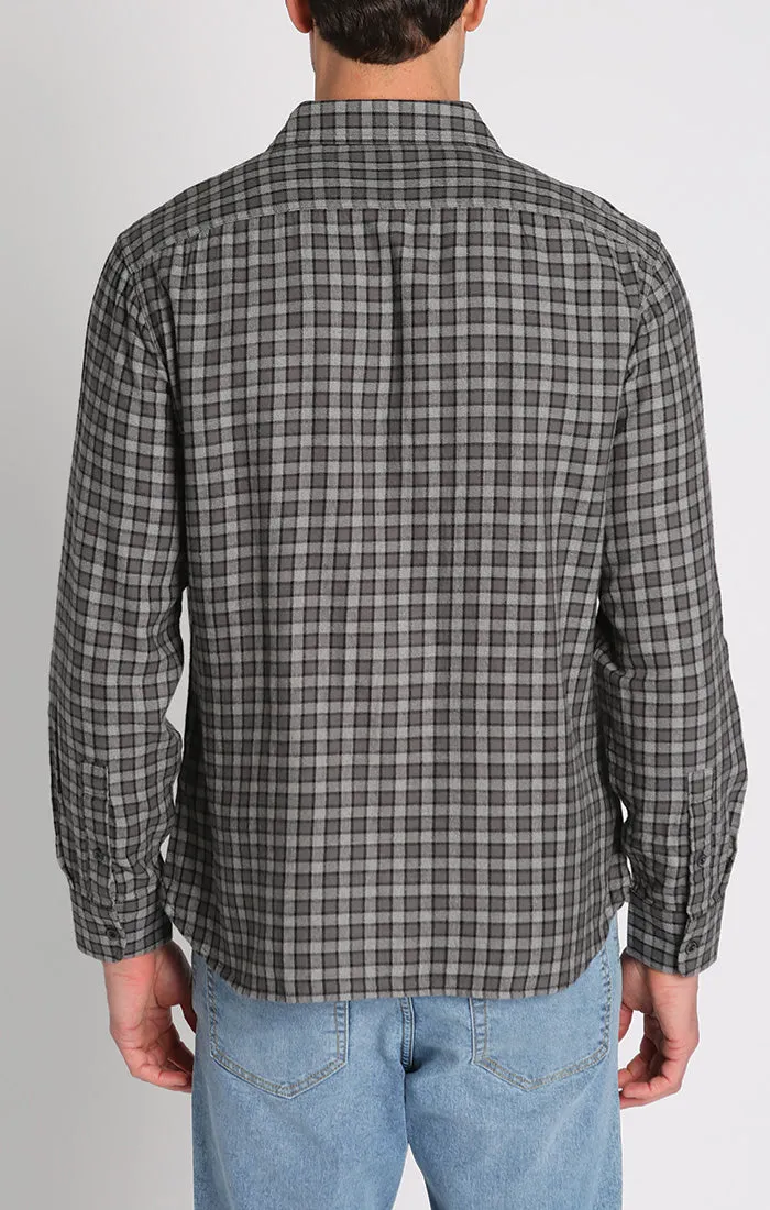 Rye Lightweight Flannel Utility Workshirt