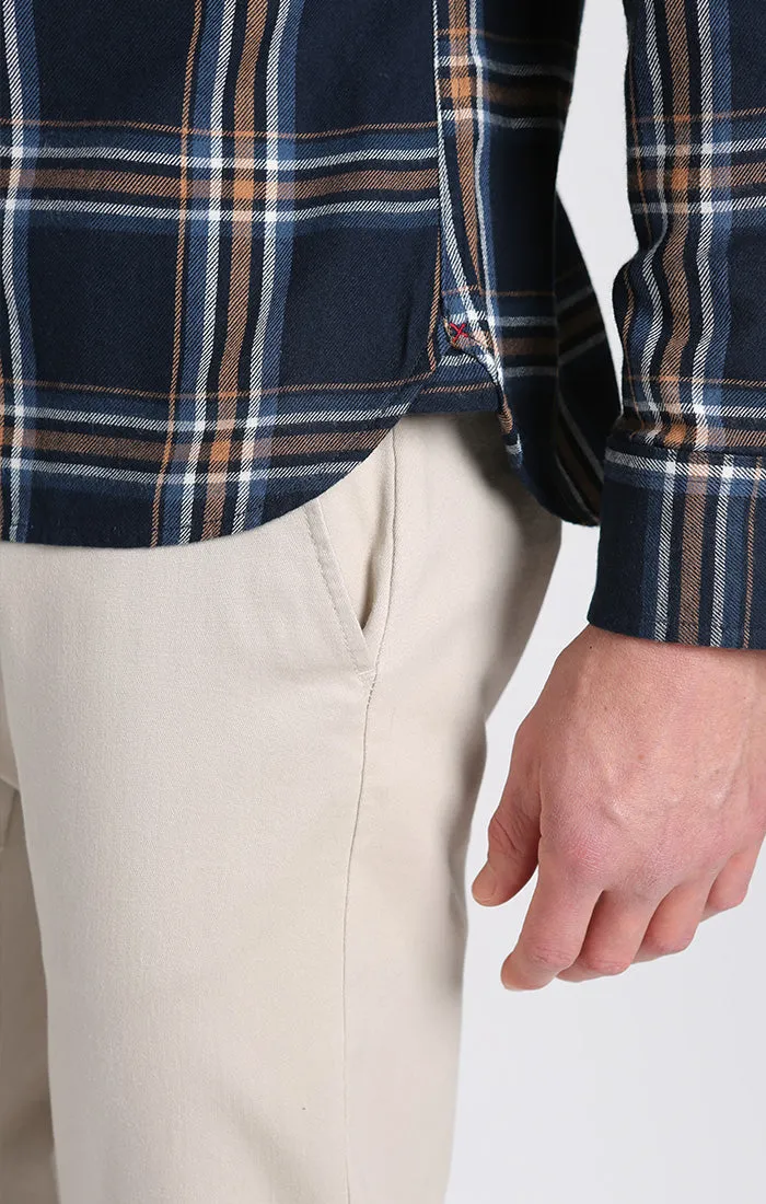 Rye Lightweight Flannel Utility Workshirt