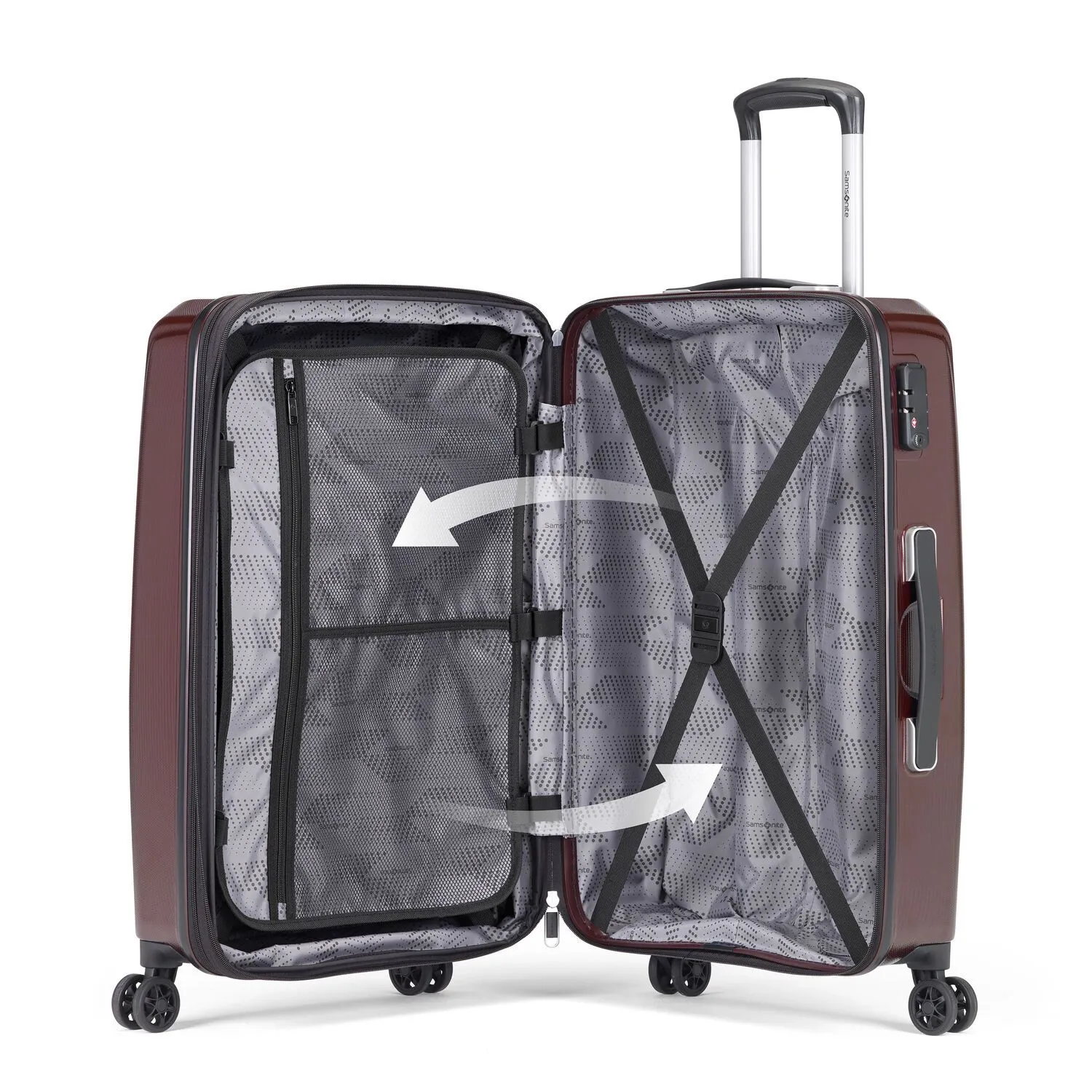 Samsonite Pursuit DLX Plus Spinner Medium Expandable Luggage