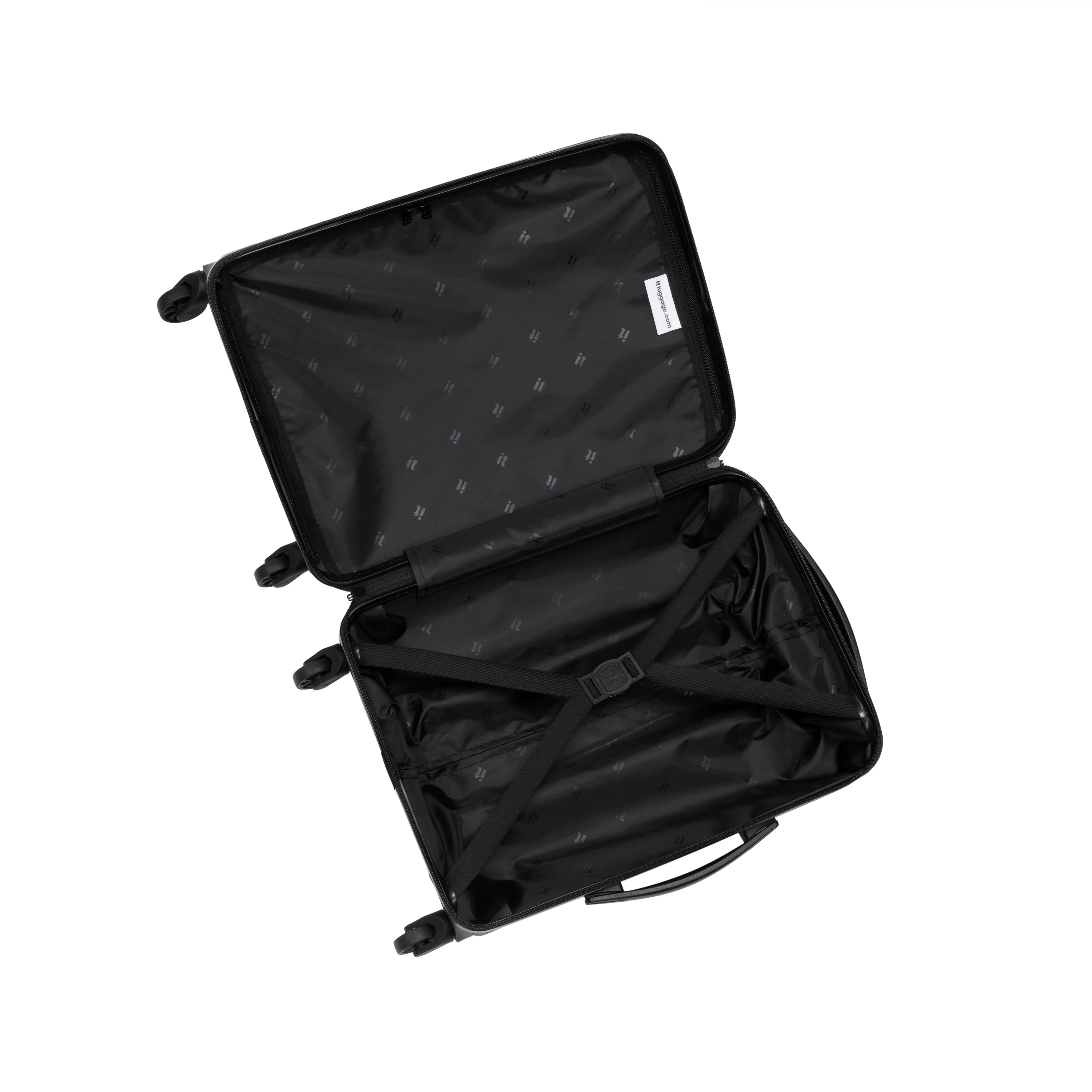 Shutter 22" Hardside Carry-On 4 Wheel Spinner (Black)