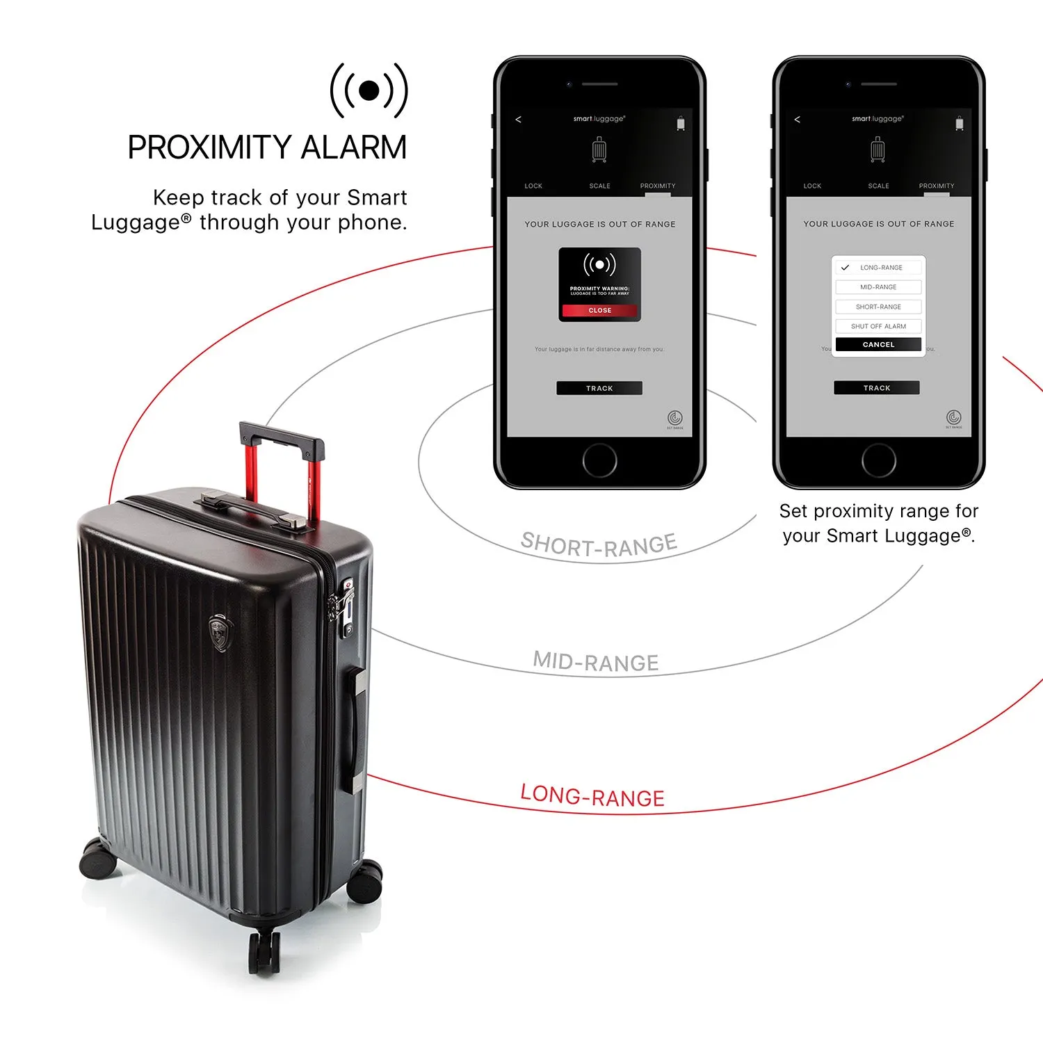 Smart Luggage® 3 Piece Luggage Set - Airline Approved