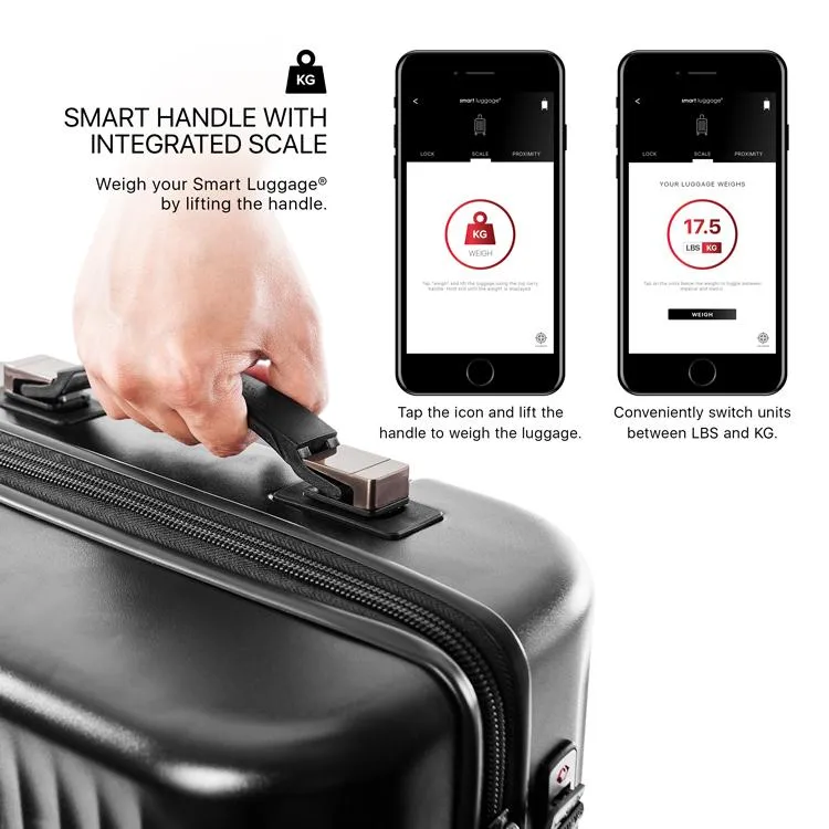 Smart Luggage® 3 Piece Luggage Set - Airline Approved