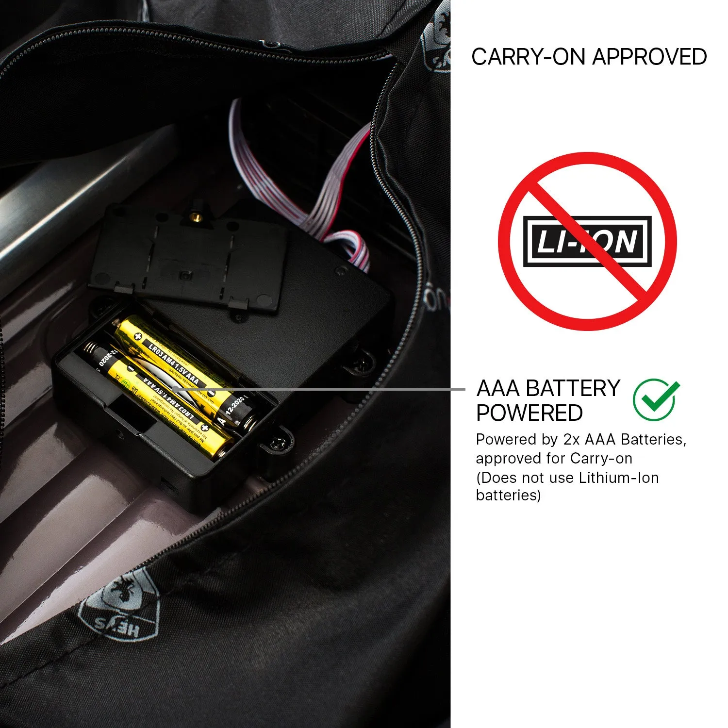 Smart Luggage® 3 Piece Luggage Set - Airline Approved