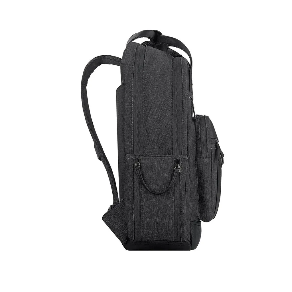 Solo Crosby Black Denim Backpack