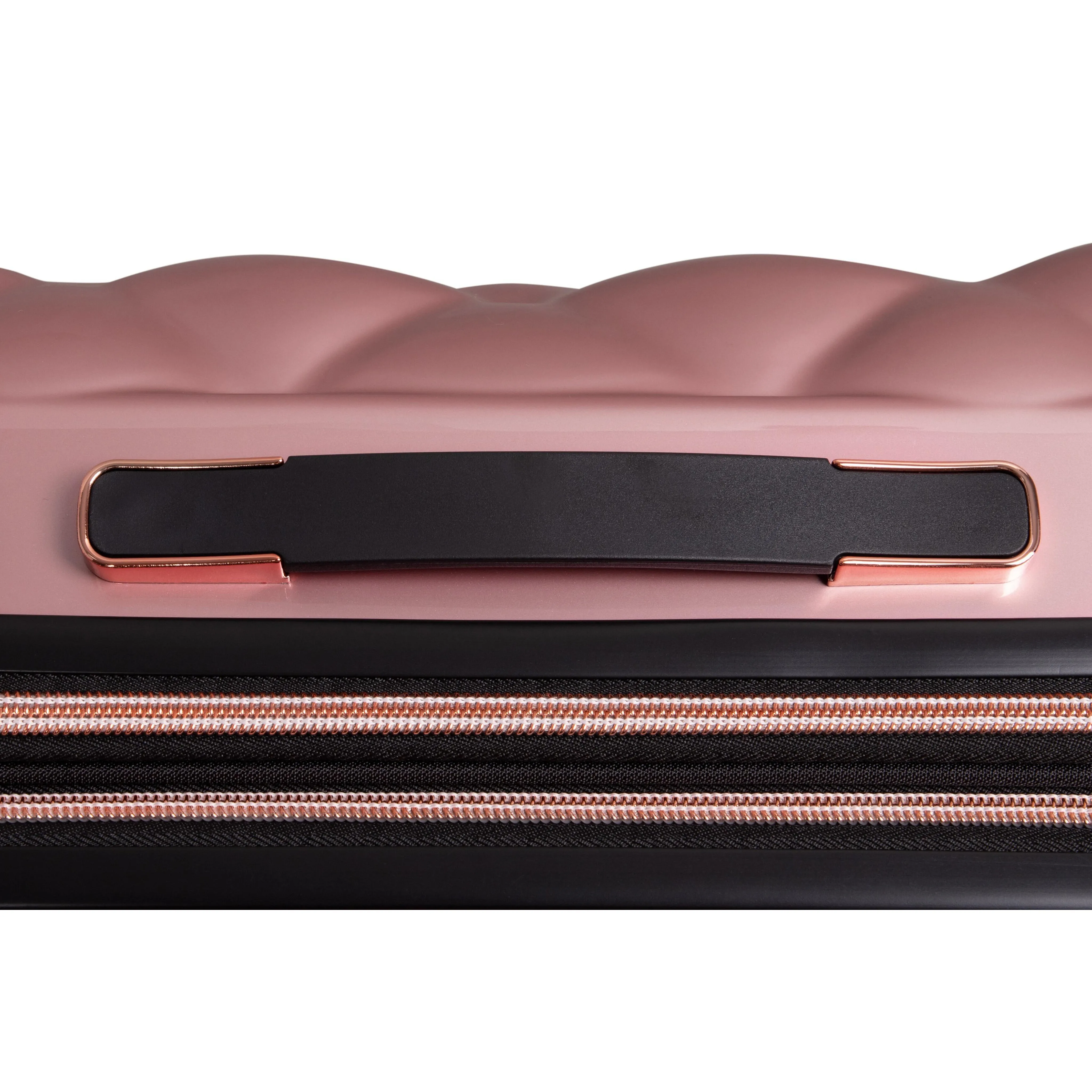 St. Tropez Trois 31" Hardside 8 Wheel Expandable Spinner Luggage (Metallic Rose Gold)