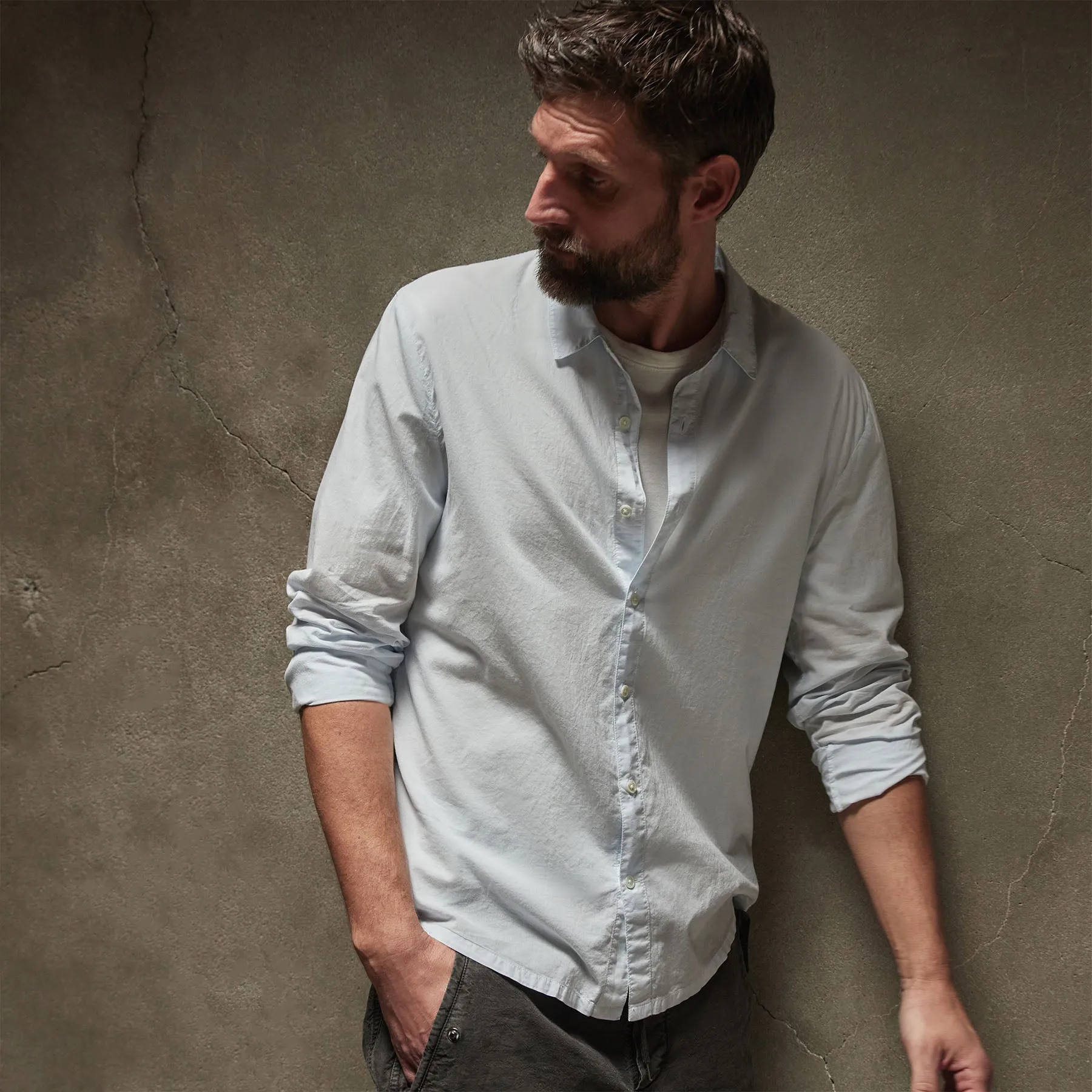 Standard Shirt - Ice Blue Pigment