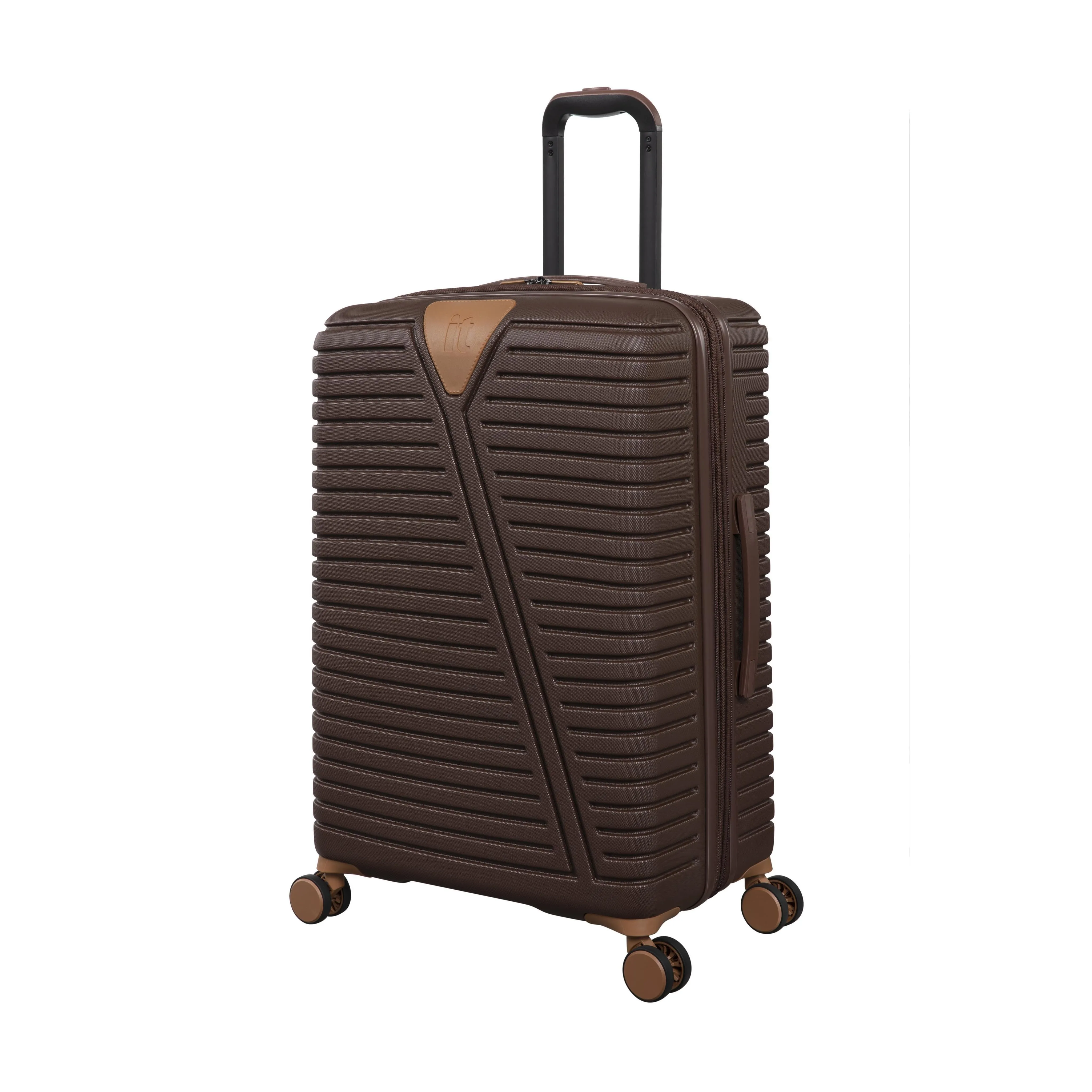 Strandline 3 Piece Hardside 8 Wheel Expandable Spinner Set (Cappuccino)