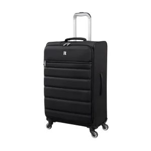 Striving 27" Softside Checked 4 Wheel Spinner (Black)