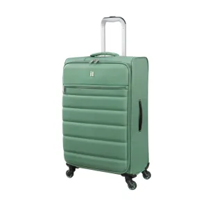 Striving 27" Softside Checked 4 Wheel Spinner (Hedge Green)