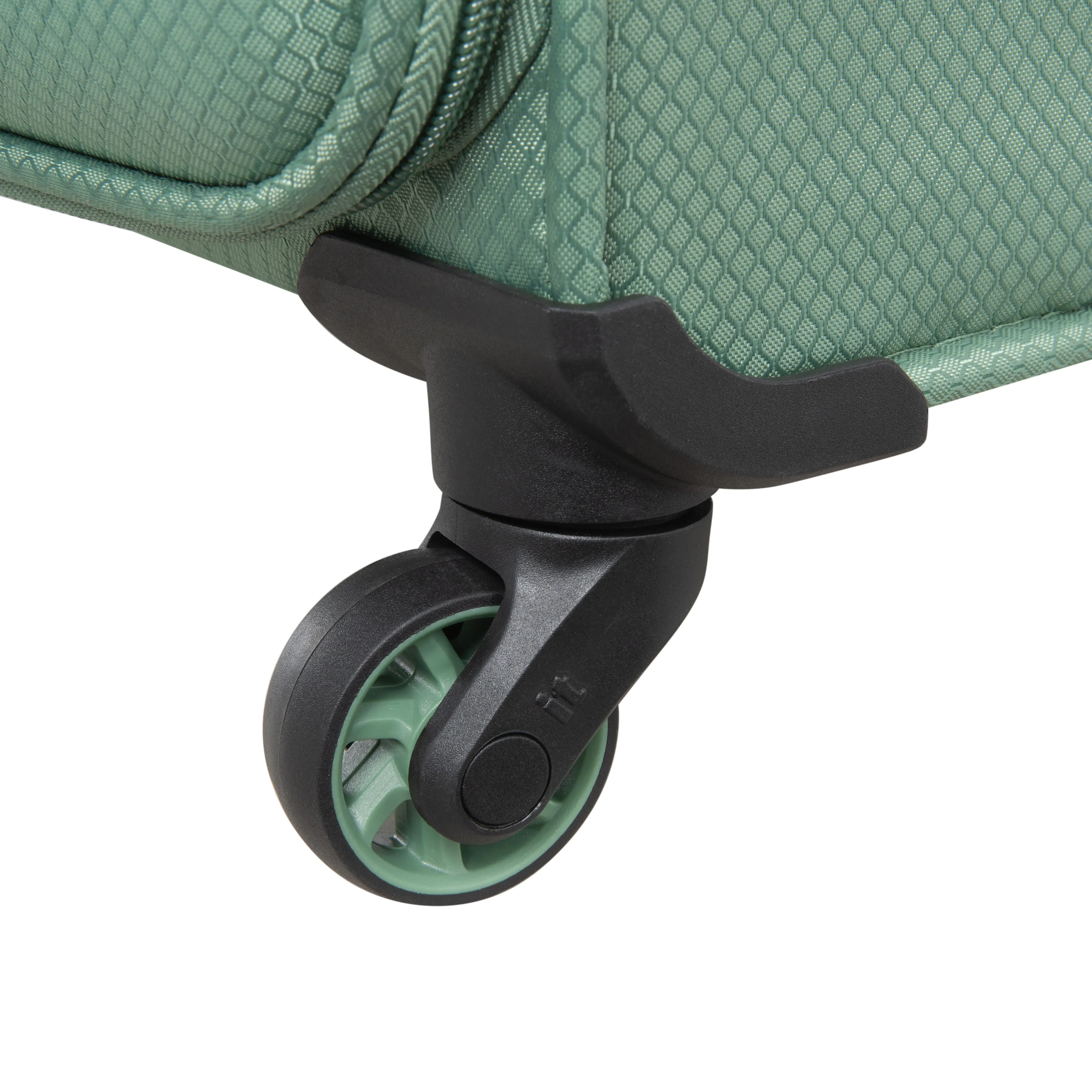 Striving 27" Softside Checked 4 Wheel Spinner (Hedge Green)