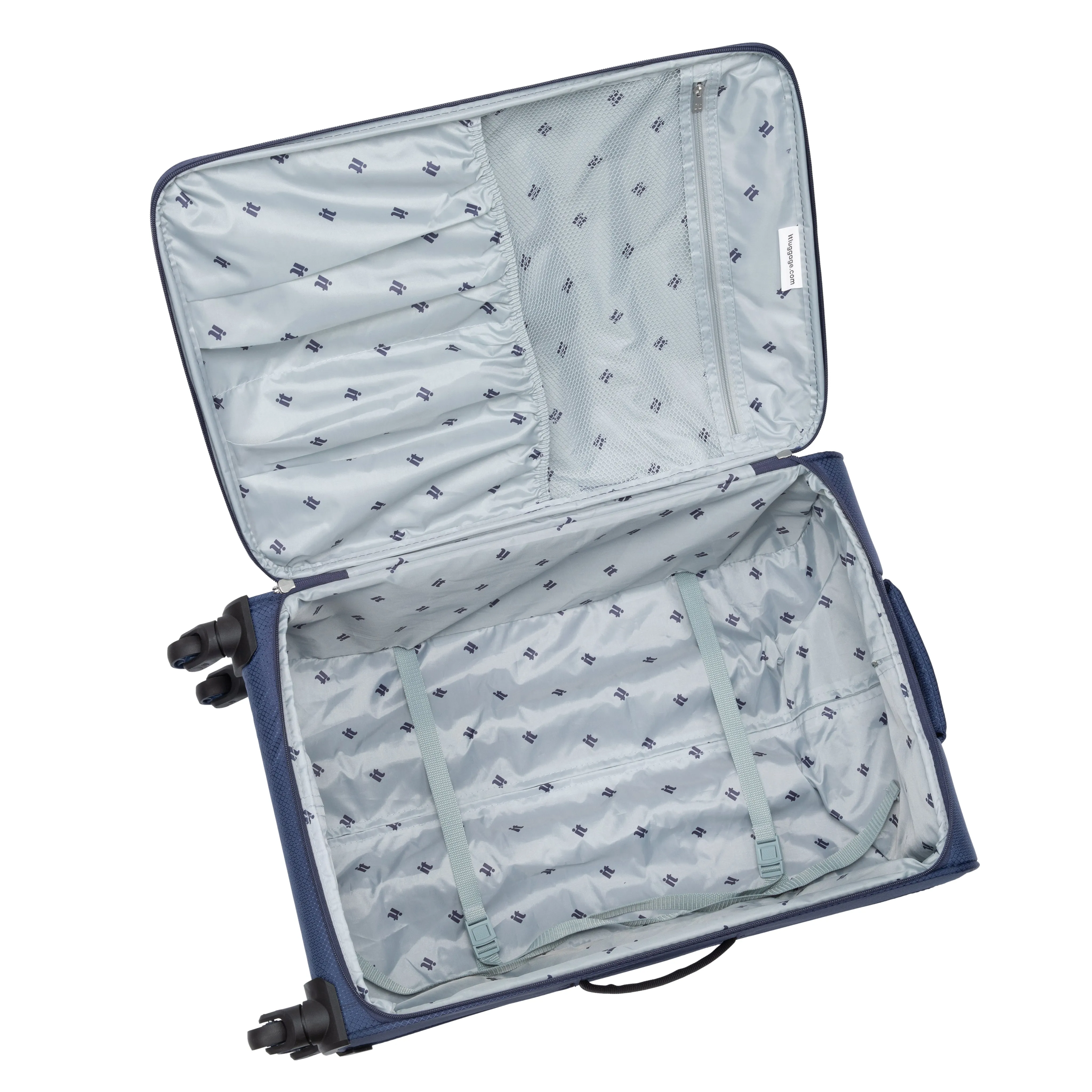 Striving 27" Softside Checked 4 Wheel Spinner (Ocean Cavern)