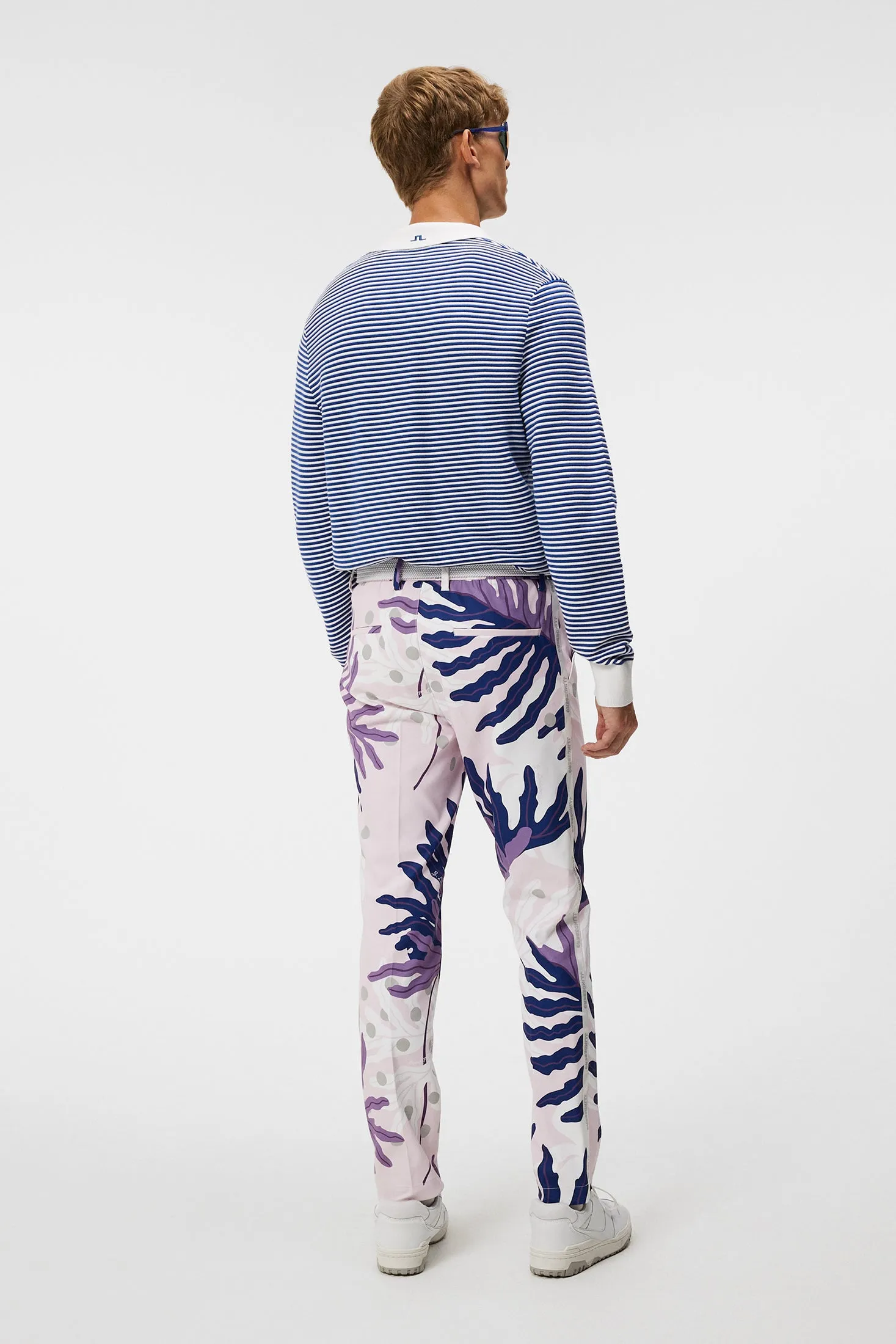 Stuart Print Stripe Pant