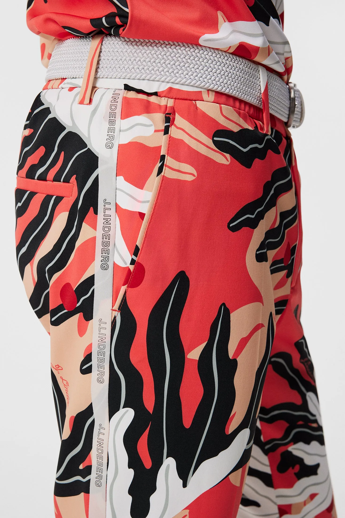 Stuart Print Stripe Pant