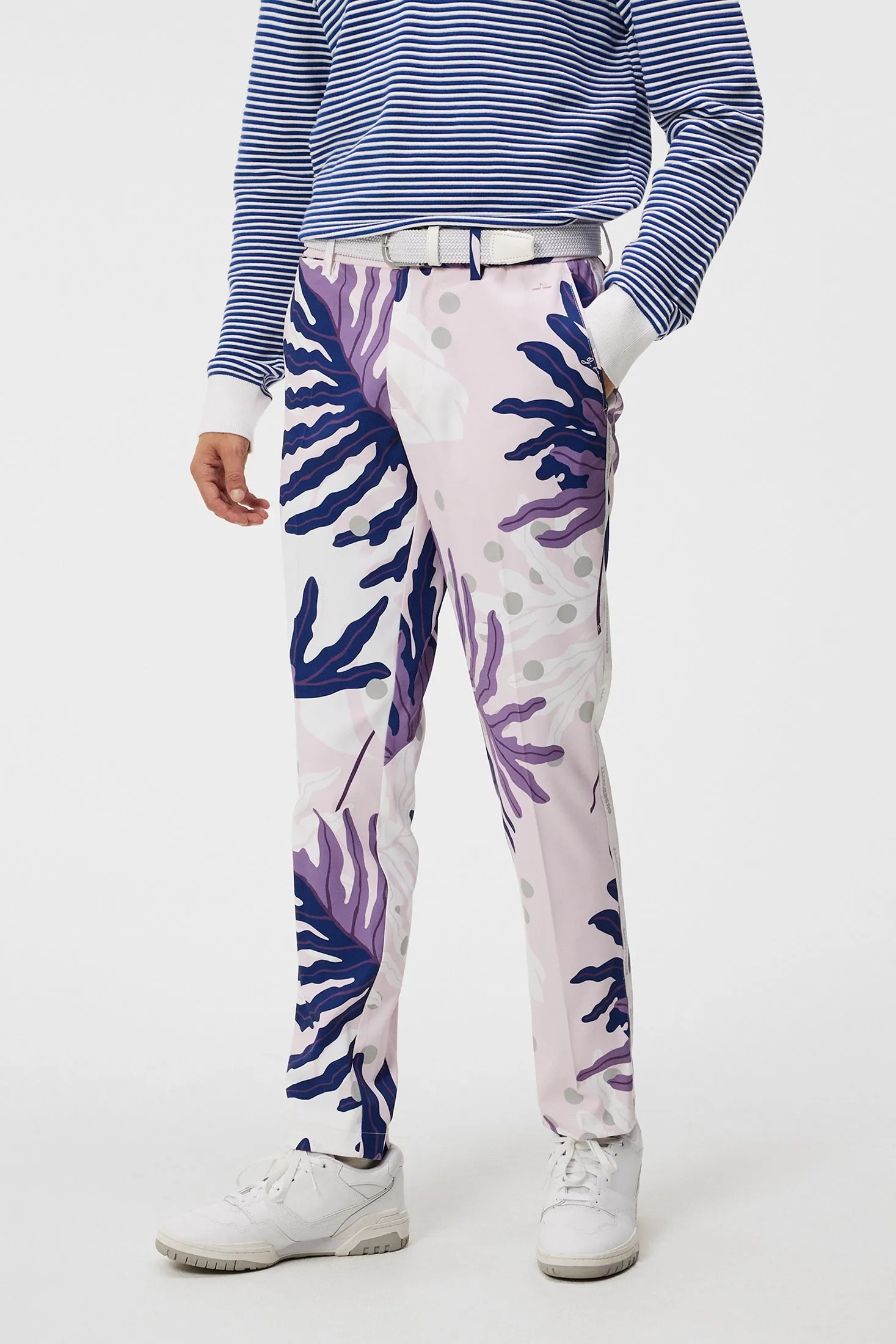 Stuart Print Stripe Pant