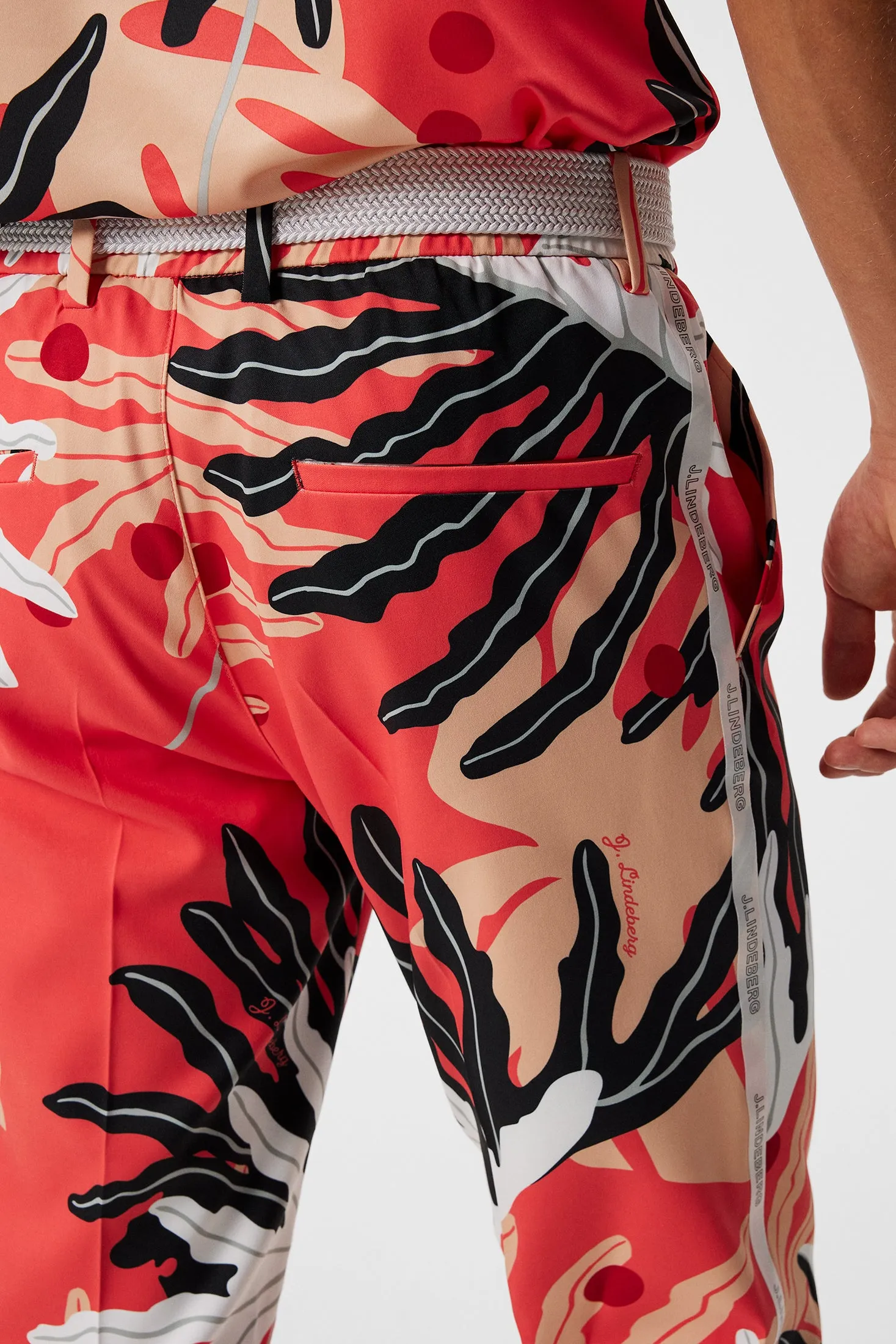 Stuart Print Stripe Pant