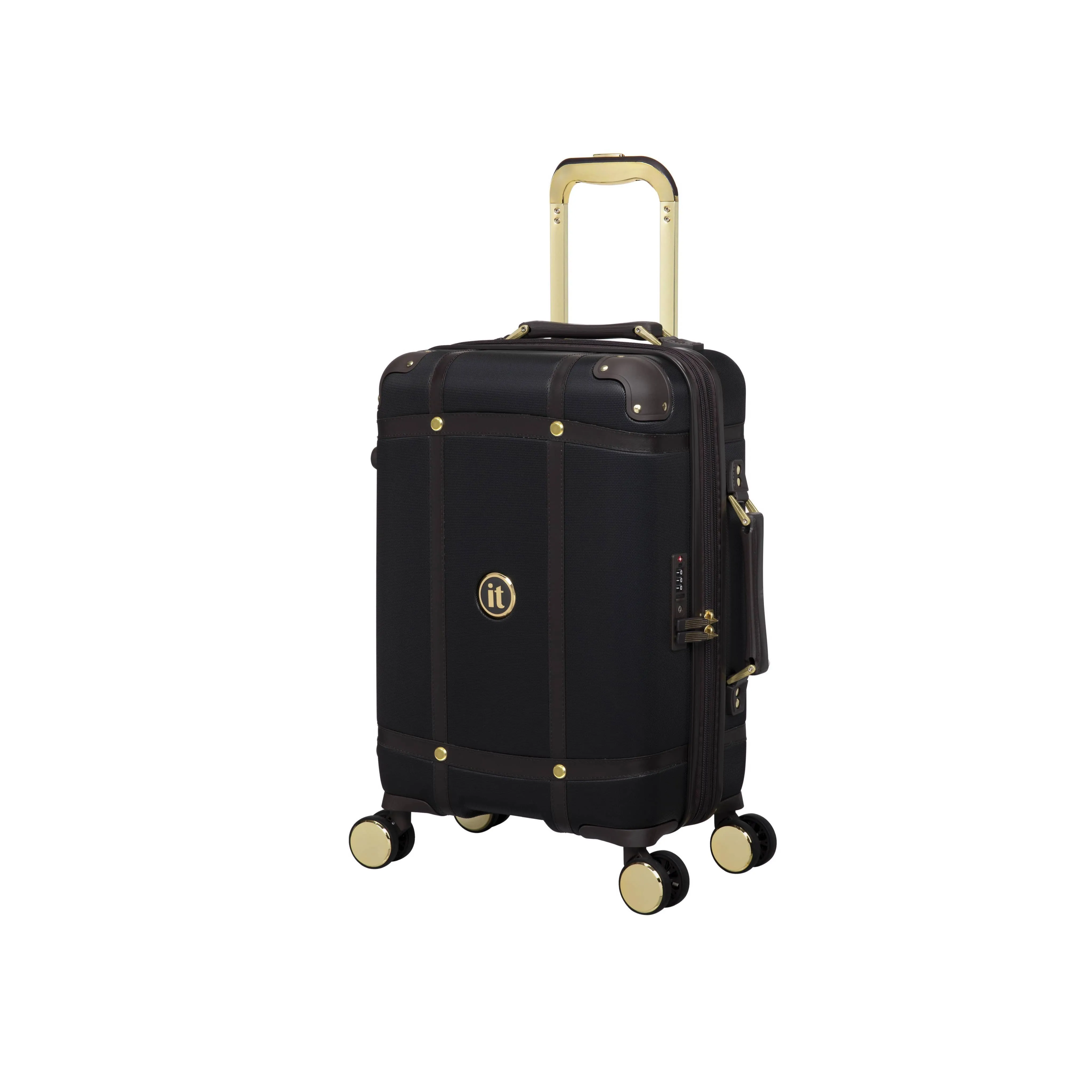 Superiority 22"  Hardside Carry-On 8 Wheel Expandable Spinner (Black)