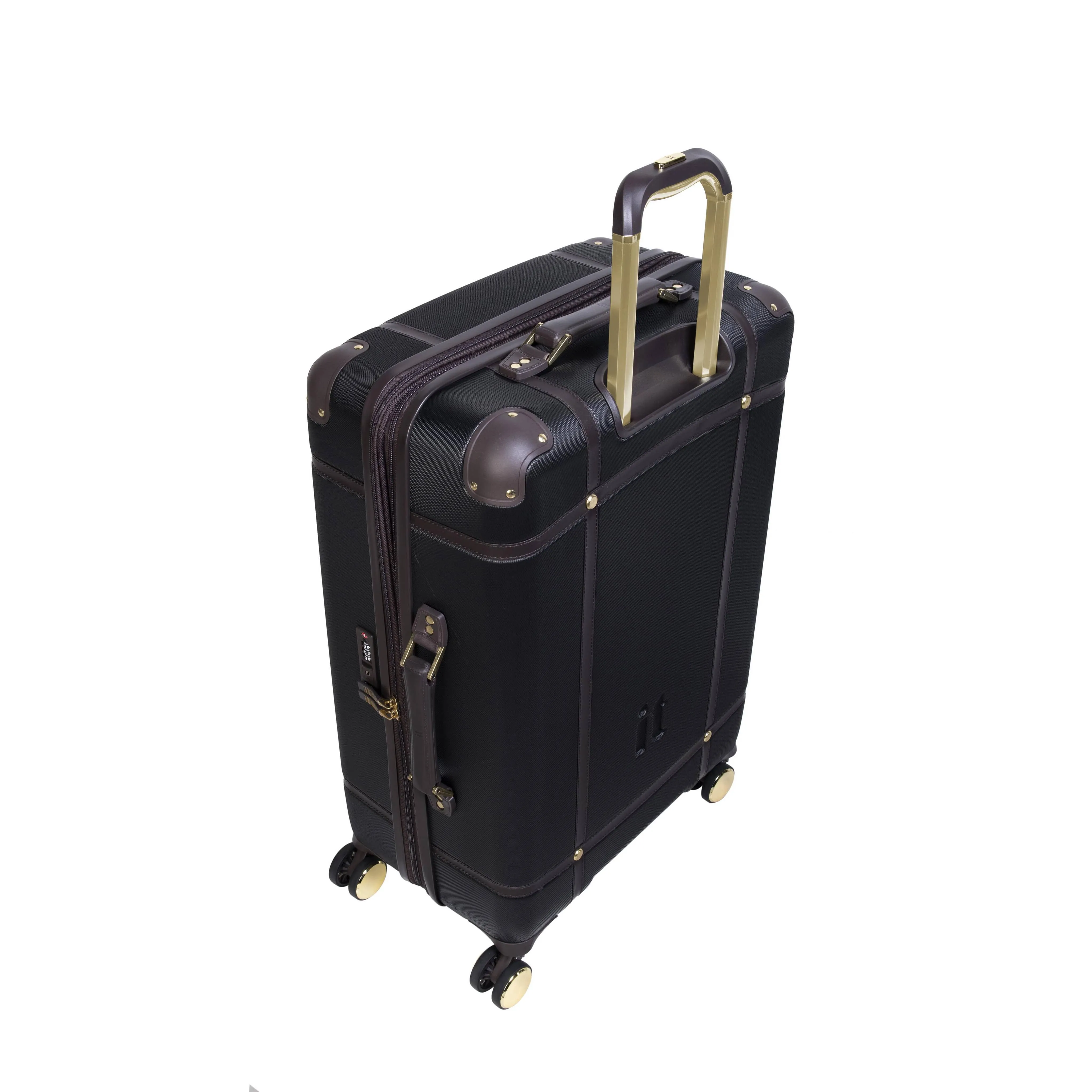 Superiority 22"  Hardside Carry-On 8 Wheel Expandable Spinner (Black)