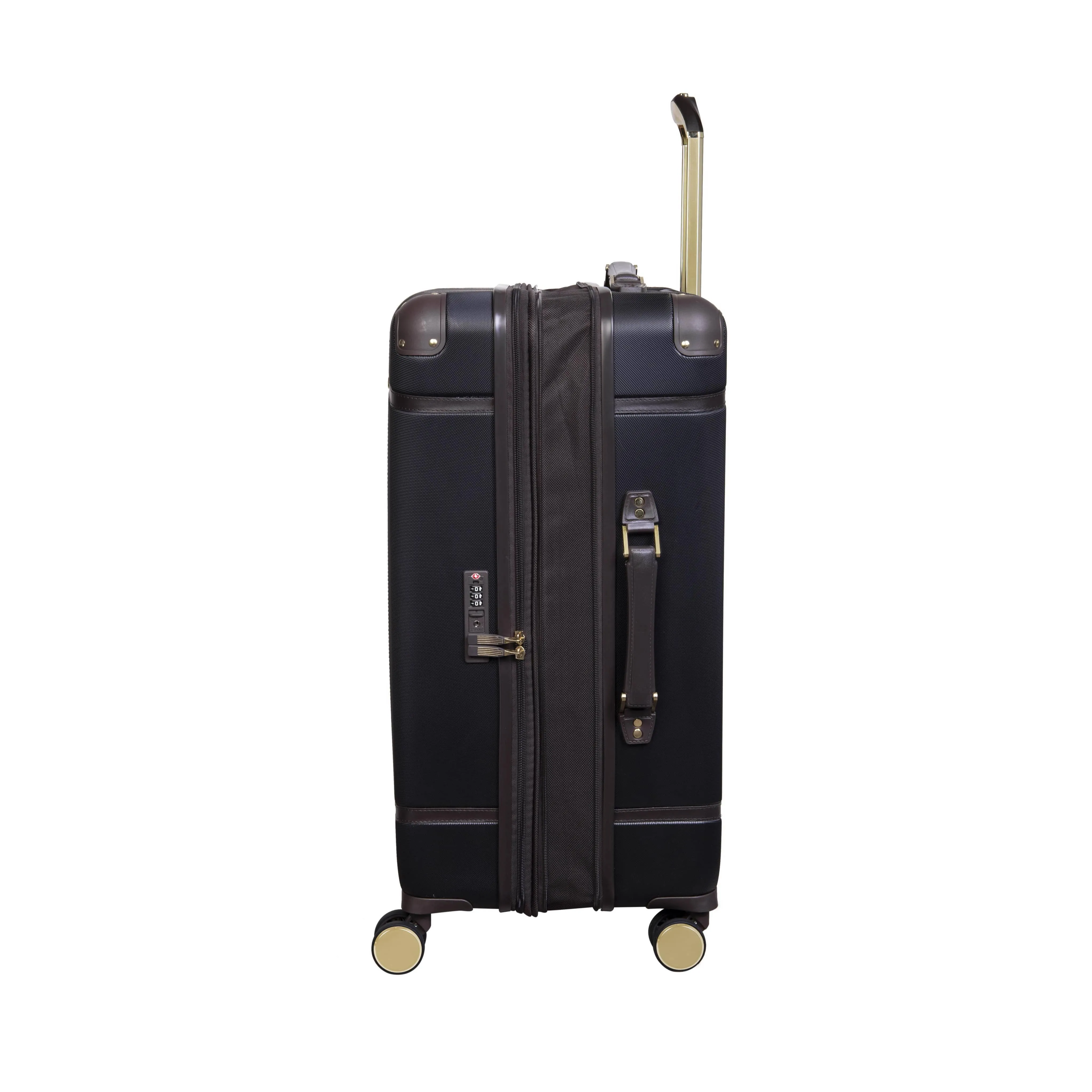 Superiority 22"  Hardside Carry-On 8 Wheel Expandable Spinner (Black)
