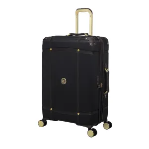 Superiority 28" Hardside Checked 8 Wheel Expandable Spinner (Black)