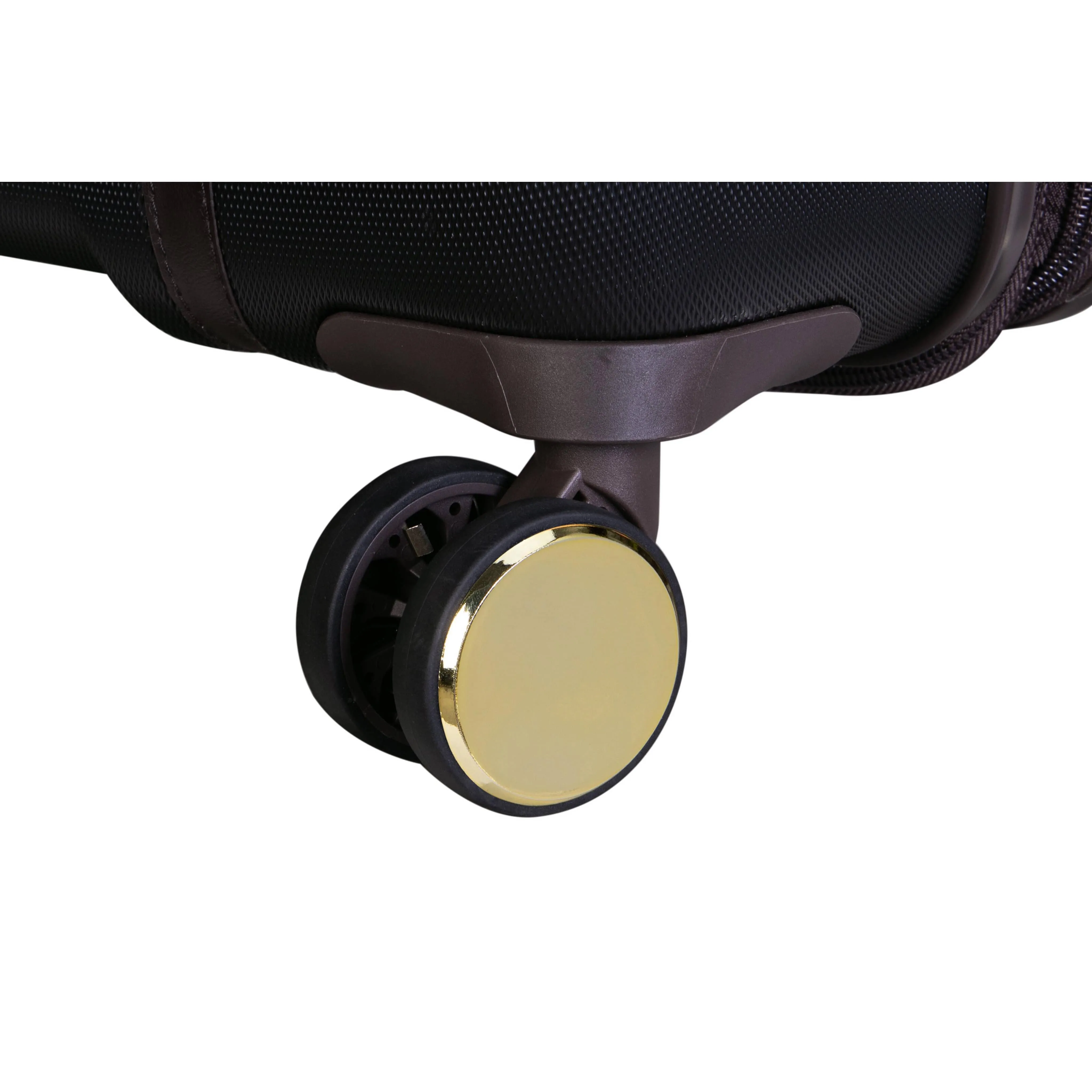 Superiority 28" Hardside Checked 8 Wheel Expandable Spinner (Black)