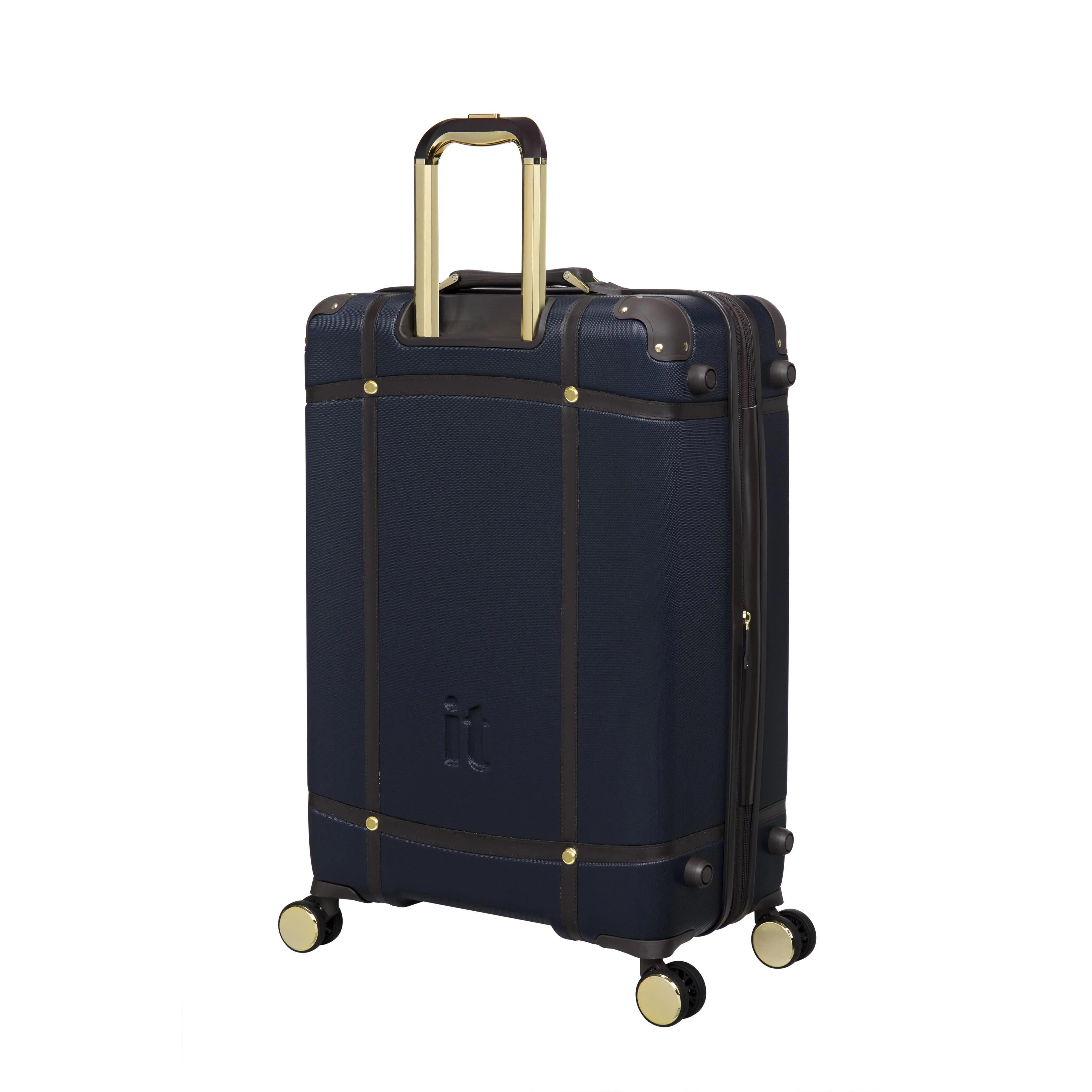 Superiority 28" Hardside Checked 8 Wheel Expandable Spinner (Blueberry)