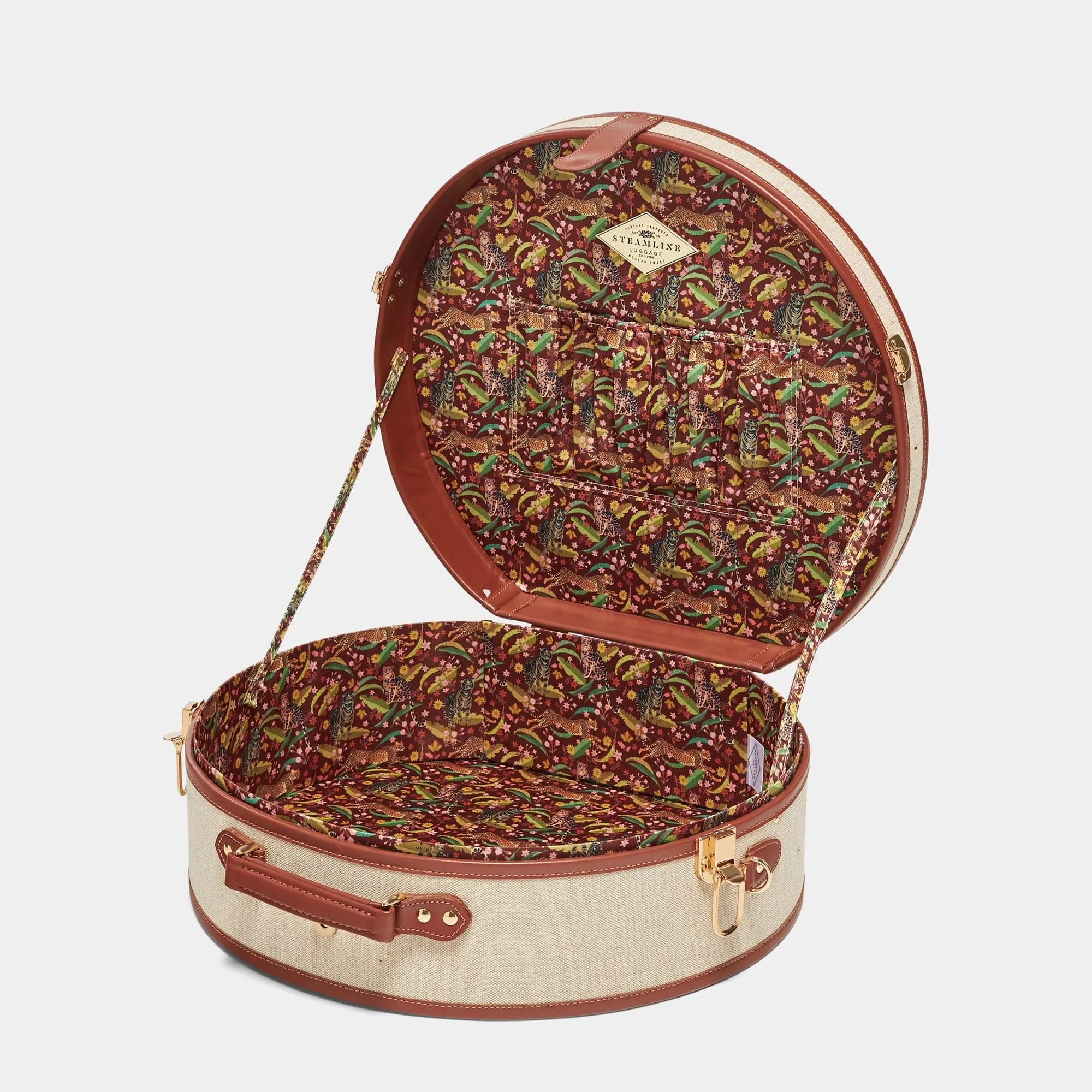 The Editor - Brown Hatbox Deluxe