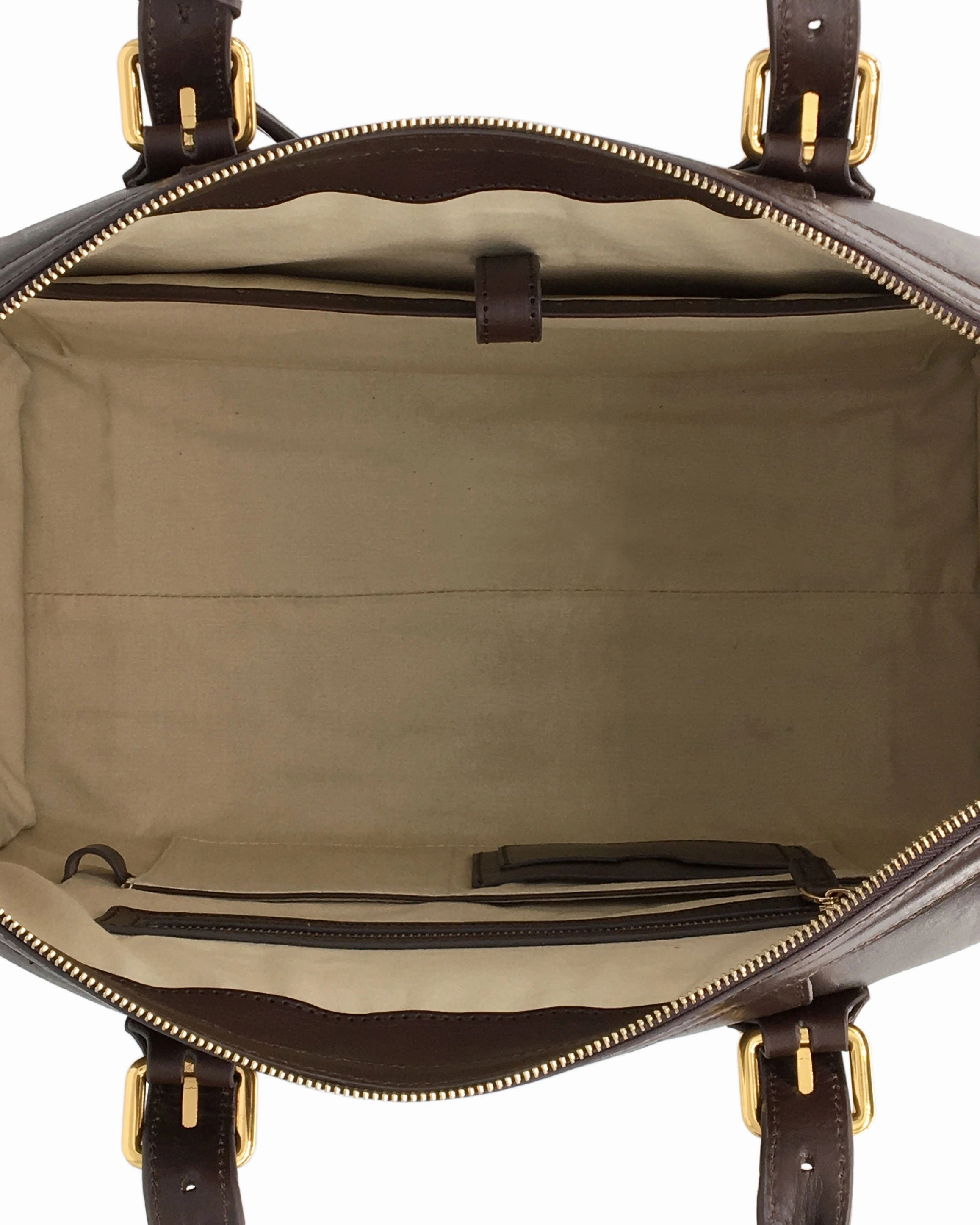 The Viaggio Leather Duffel (Dark Choco)