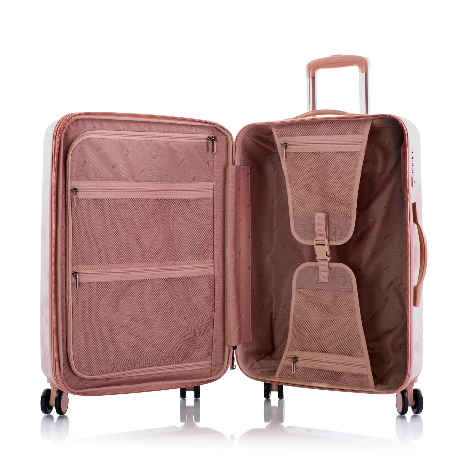 Tie-Dye Rose Fashion Spinner™ 3 Piece Luggage Set