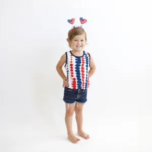 Toddler Tank Top in Liberty Rip Tide