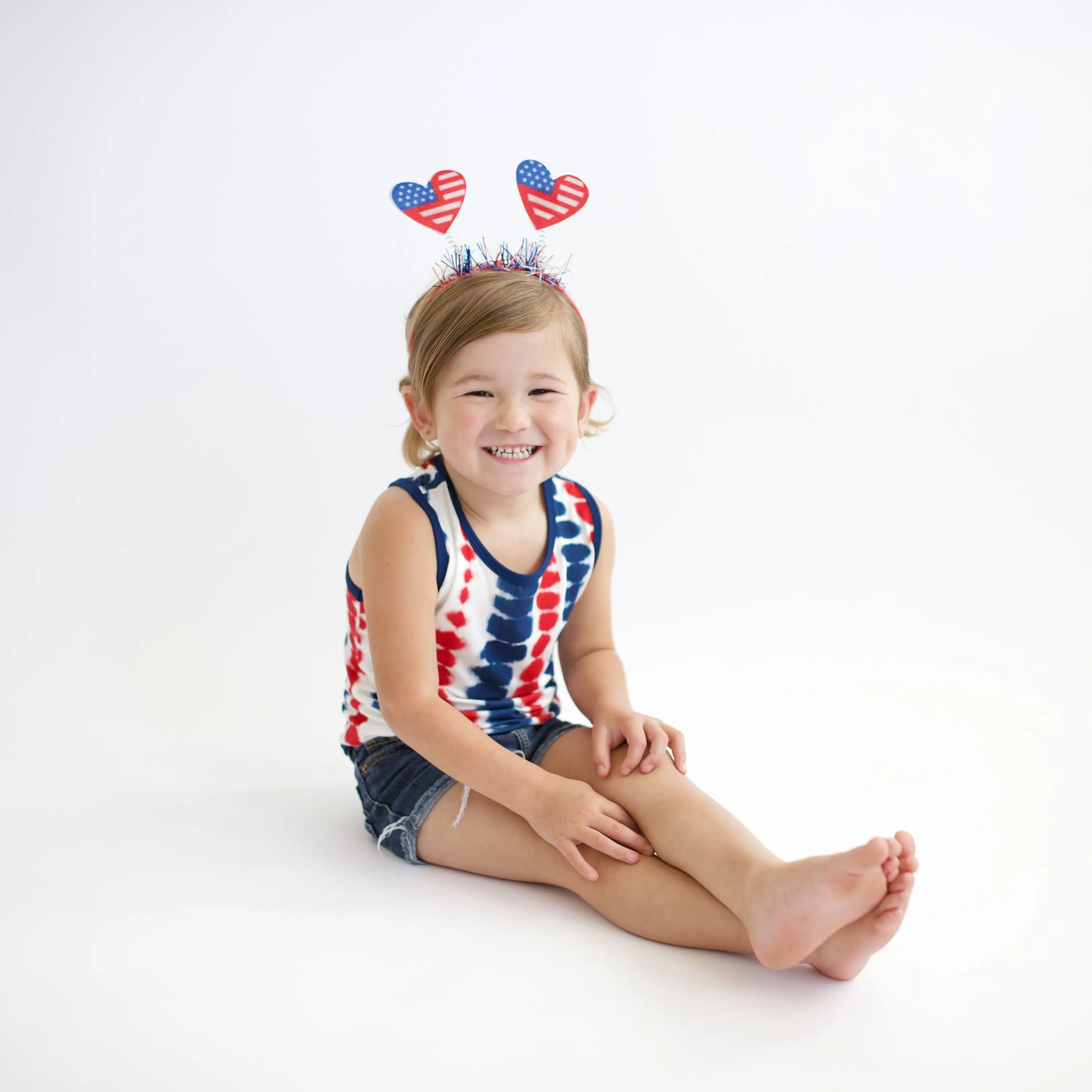 Toddler Tank Top in Liberty Rip Tide