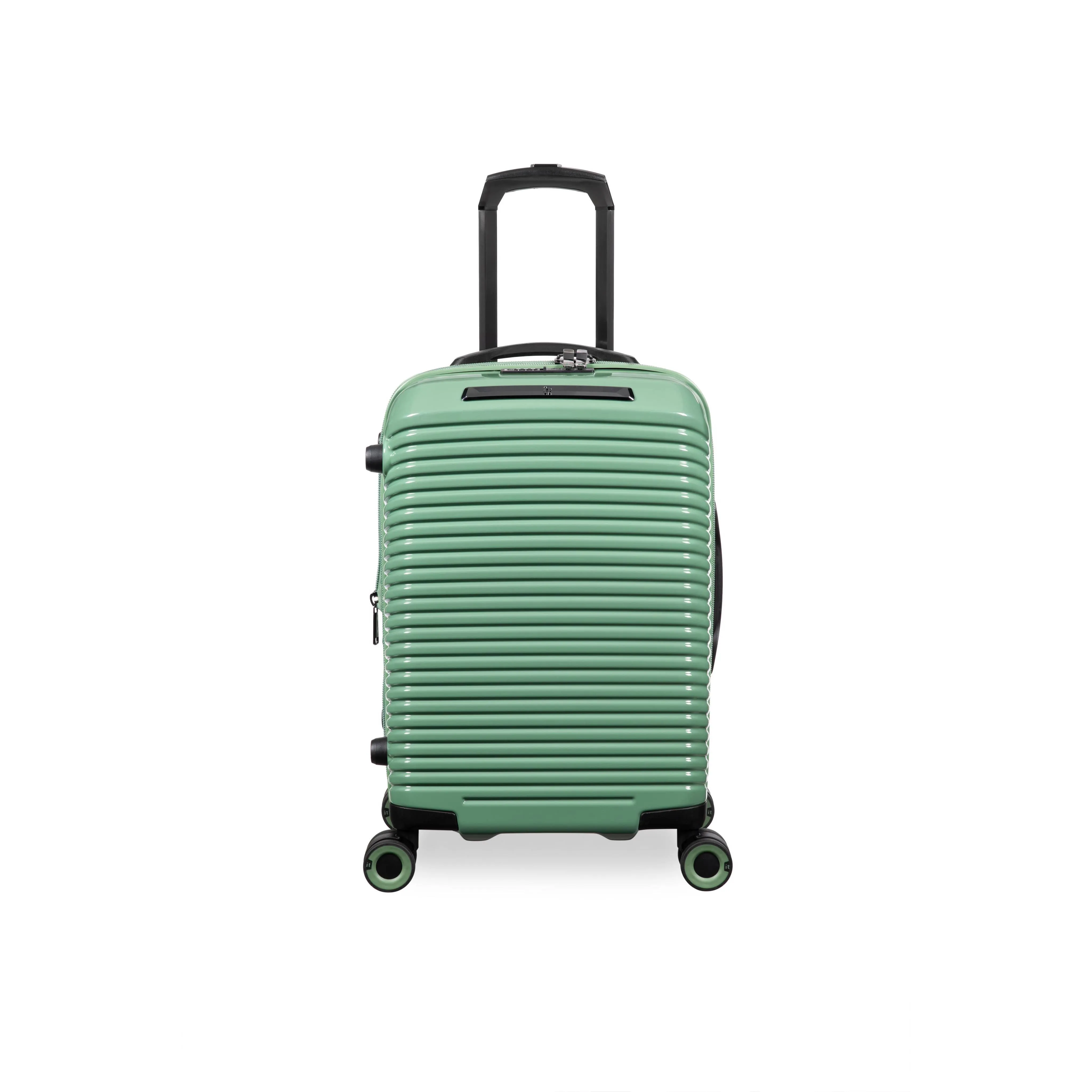 Traversed 3 Piece Hardside 8 Wheel Expandable Spinner Set (Hedge Green)