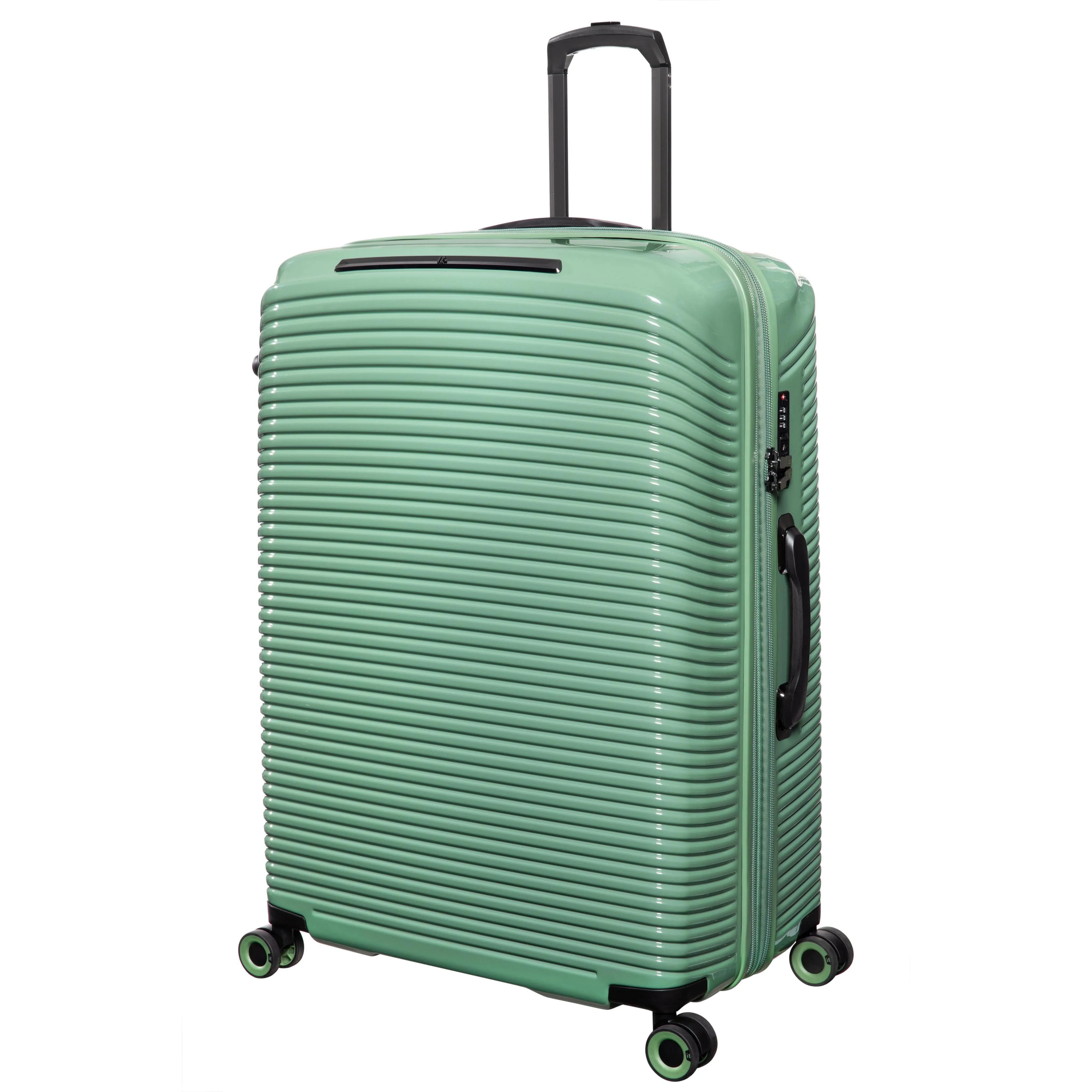 Traversed 3 Piece Hardside 8 Wheel Expandable Spinner Set (Hedge Green)