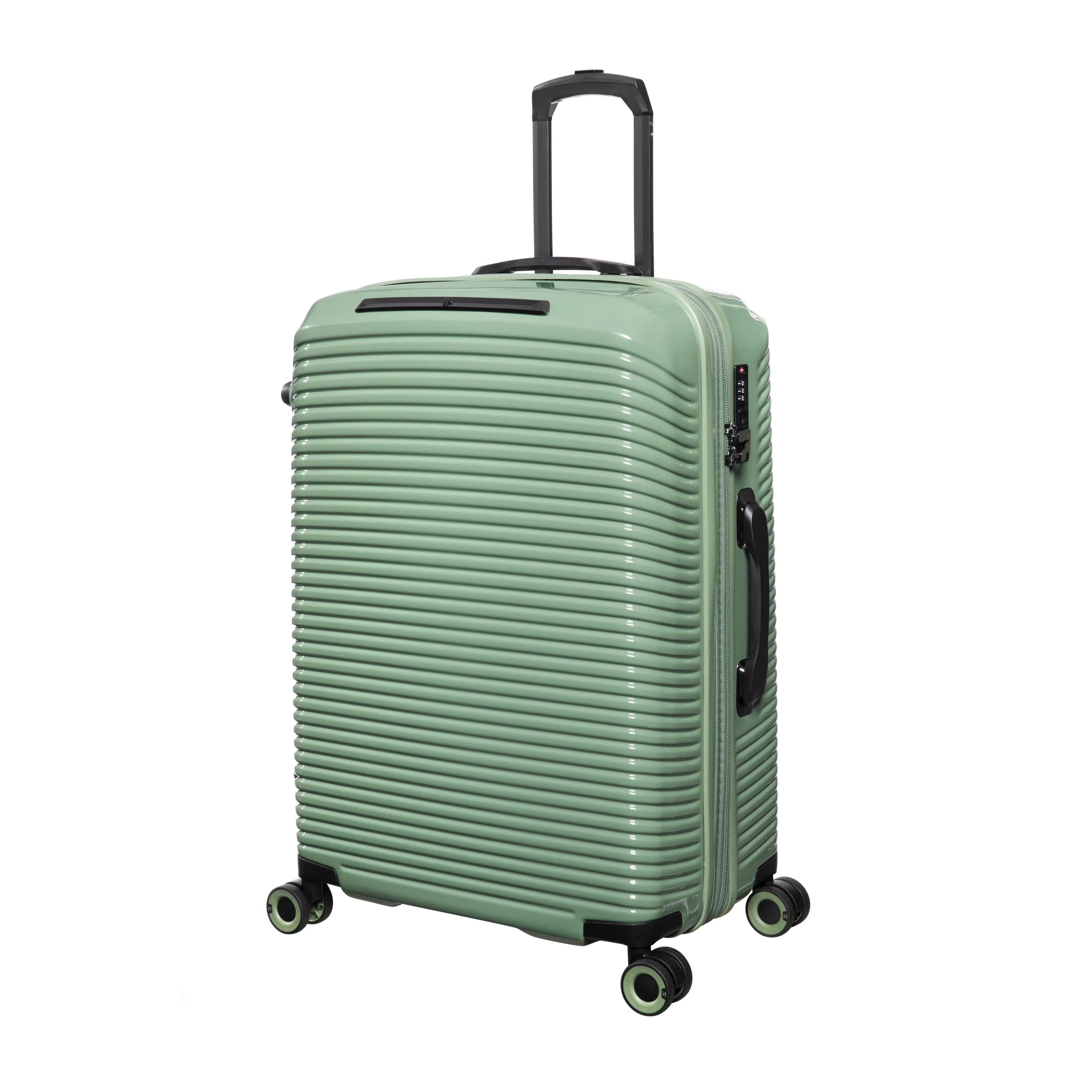 Traversed 3 Piece Hardside 8 Wheel Expandable Spinner Set (Hedge Green)