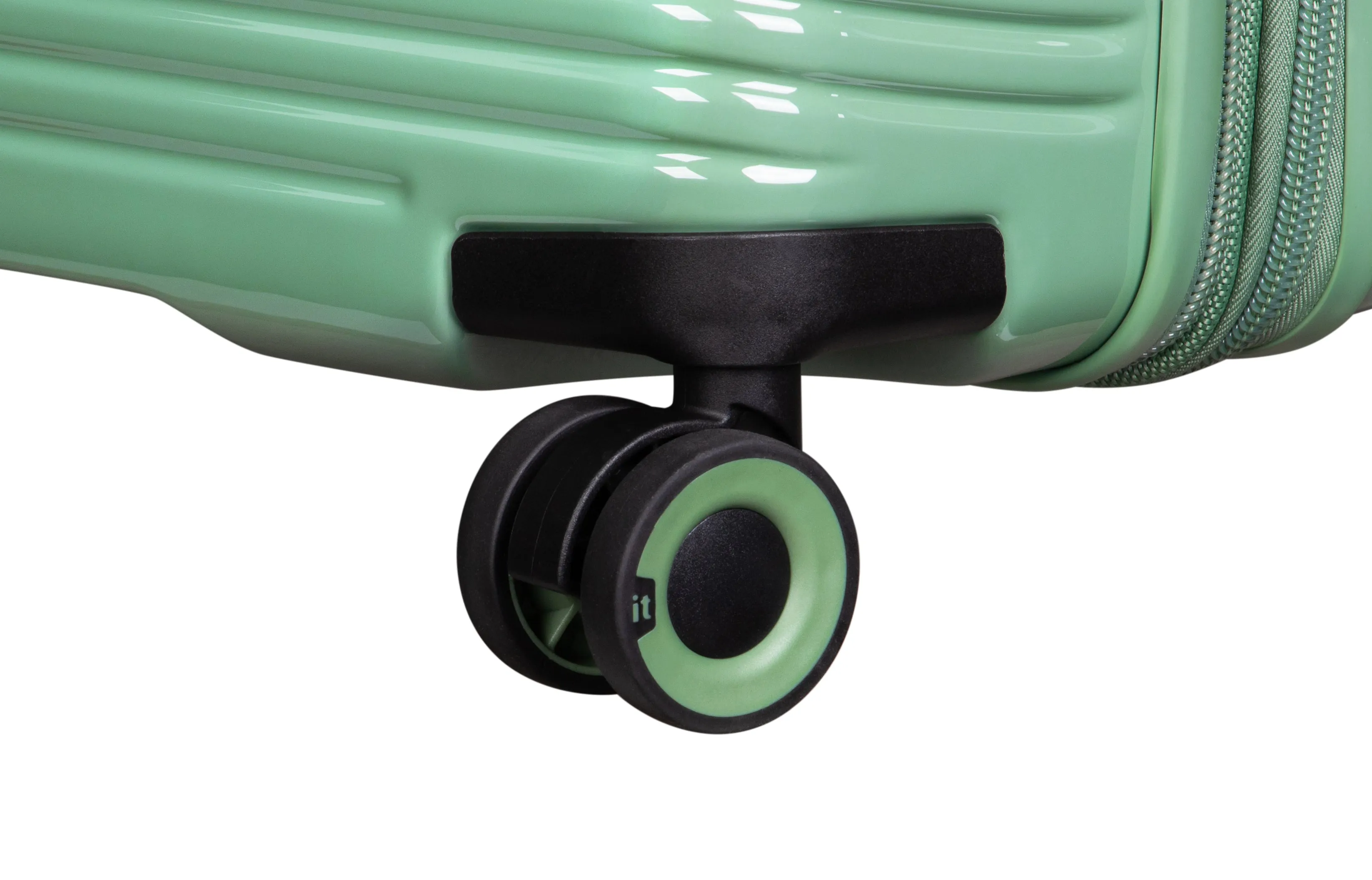Traversed 3 Piece Hardside 8 Wheel Expandable Spinner Set (Hedge Green)