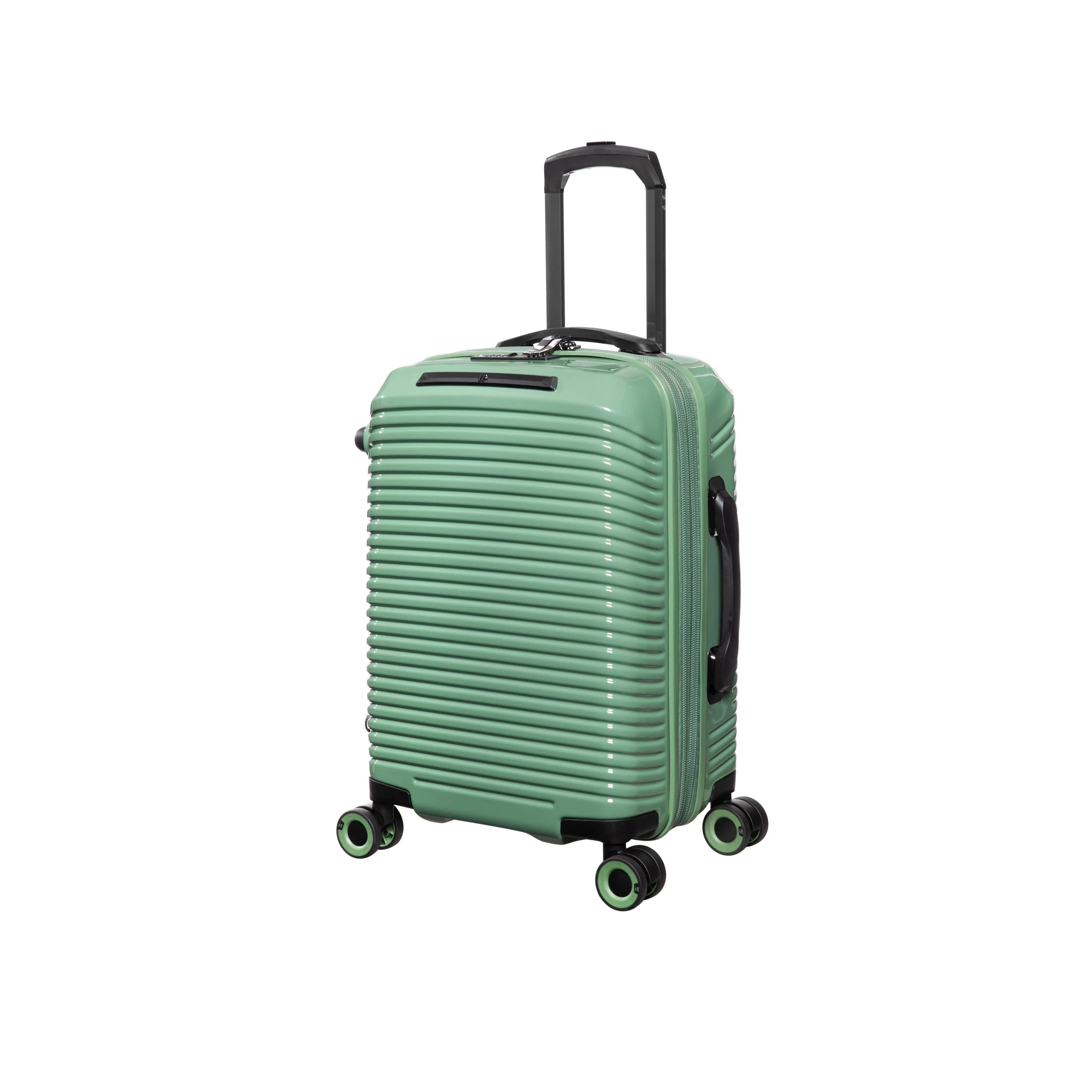 Traversed 3 Piece Hardside 8 Wheel Expandable Spinner Set (Hedge Green)