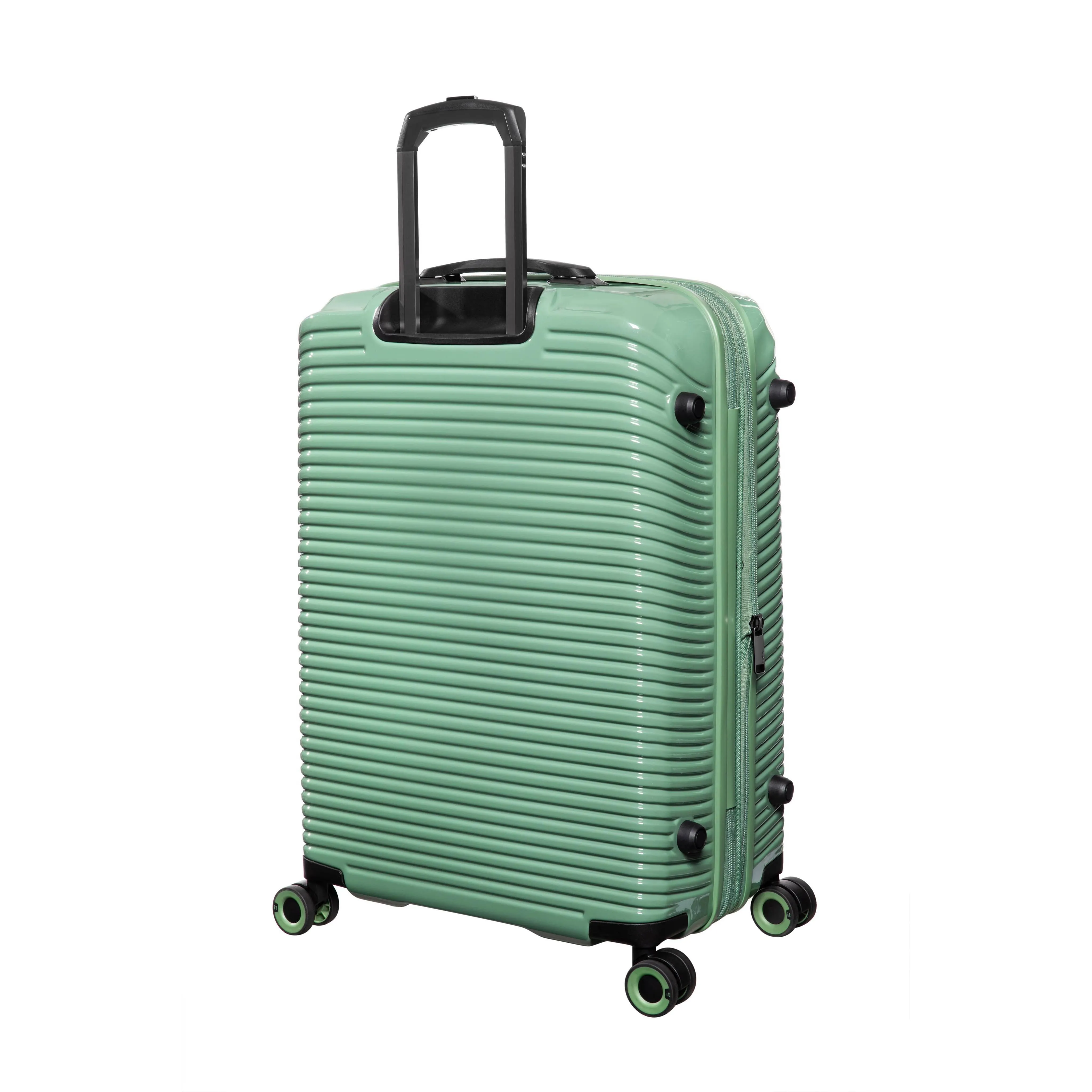 Traversed 3 Piece Hardside 8 Wheel Expandable Spinner Set (Hedge Green)