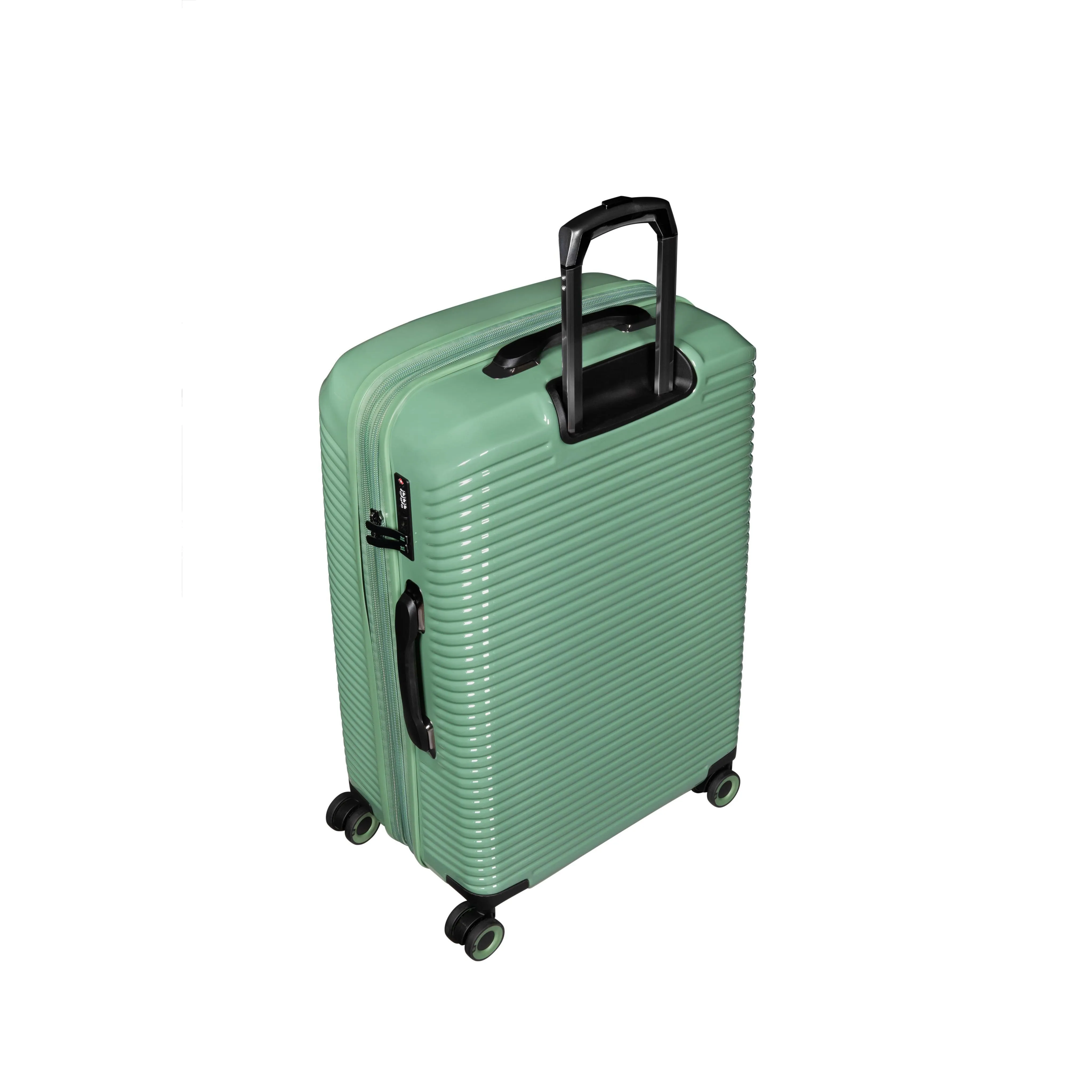 Traversed 3 Piece Hardside 8 Wheel Expandable Spinner Set (Hedge Green)