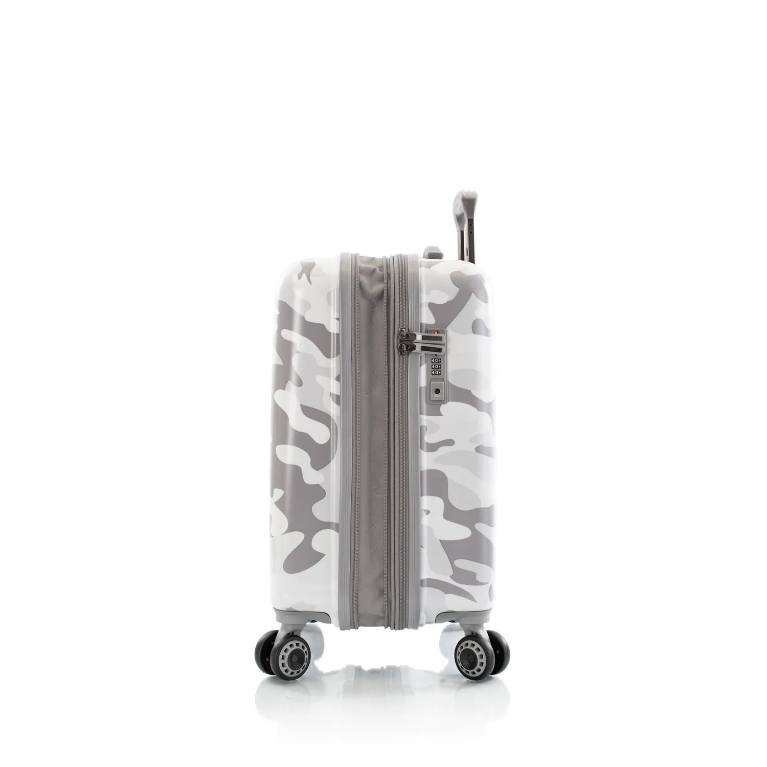 White Camo 21 Inch Fashion Spinner® Carry-On Luggage