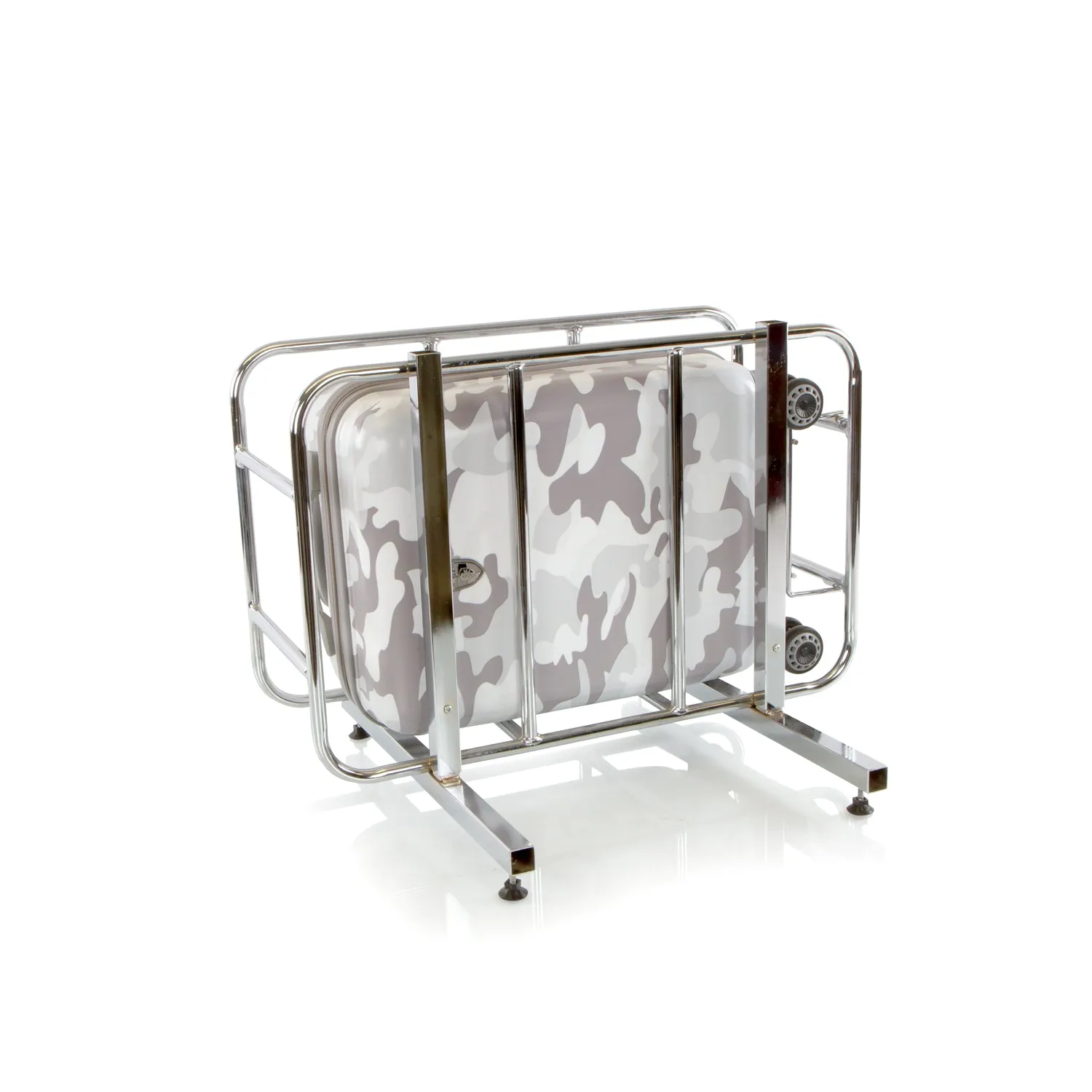 White Camo 21 Inch Fashion Spinner® Carry-On Luggage