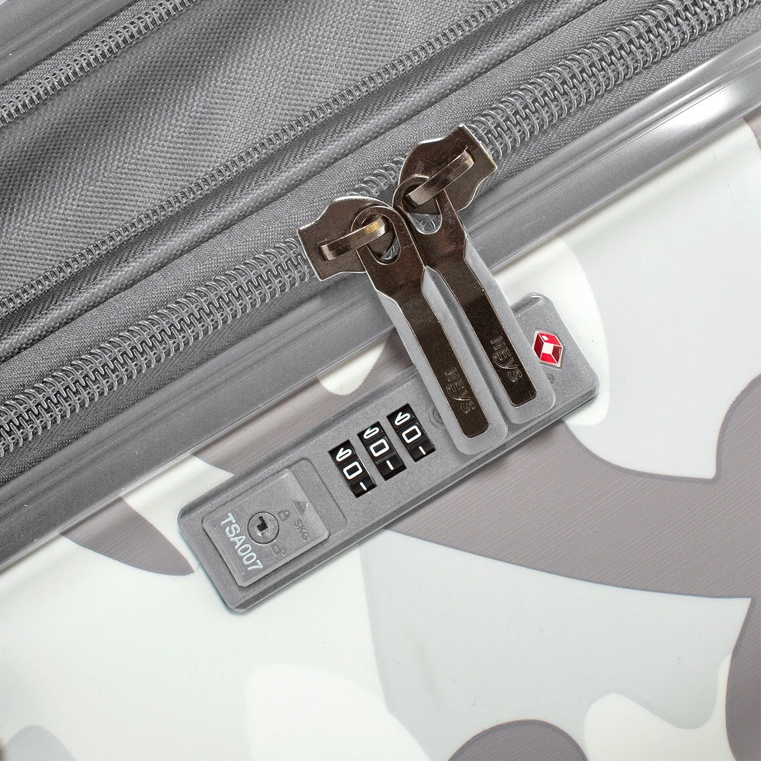 White Camo 21 Inch Fashion Spinner® Carry-On Luggage